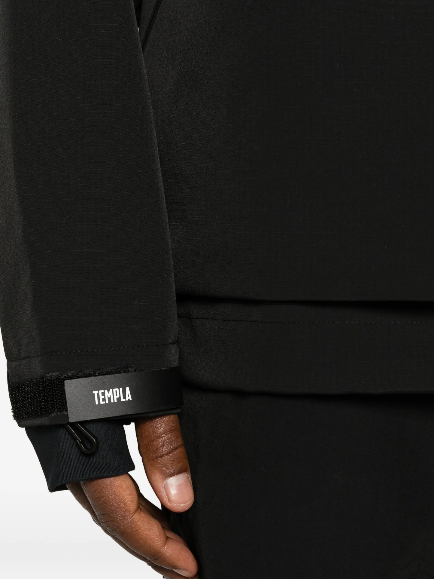 Spectral hooded jacket