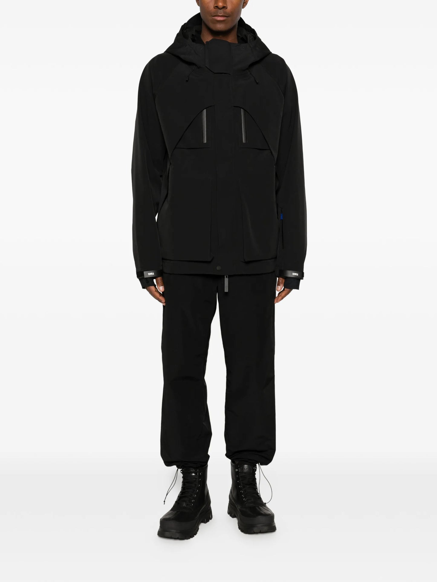 Spectral hooded jacket