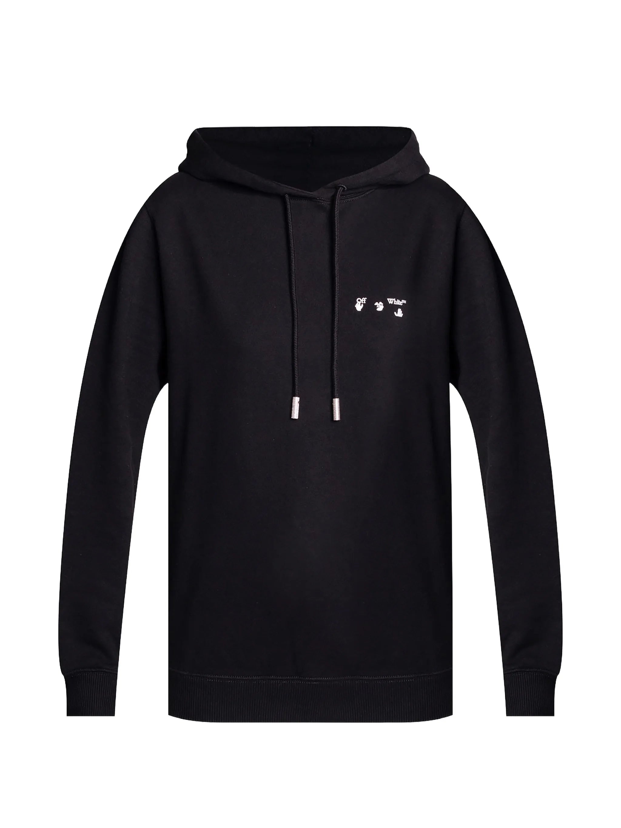 logo-print hoodie
