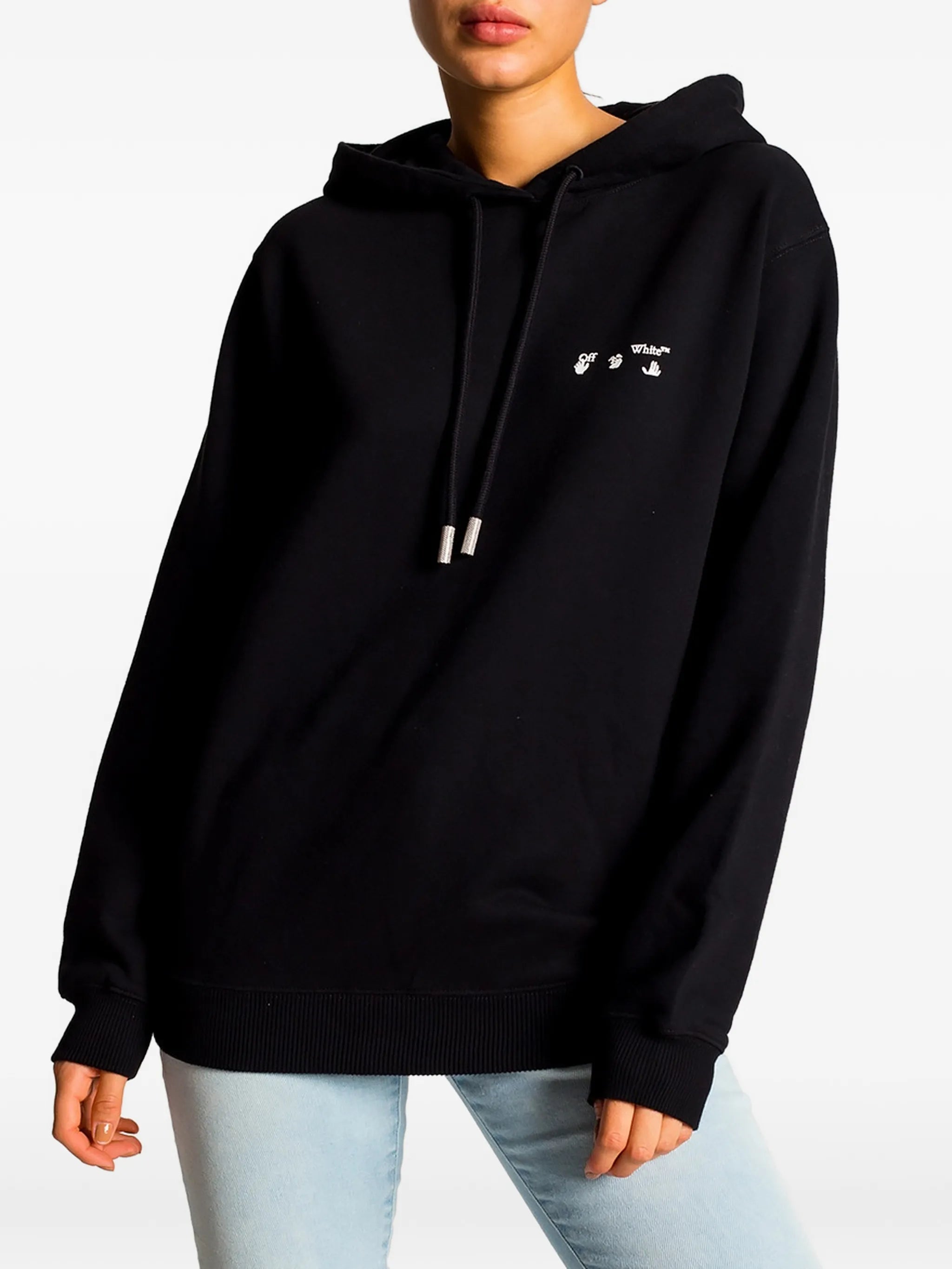 logo-print hoodie