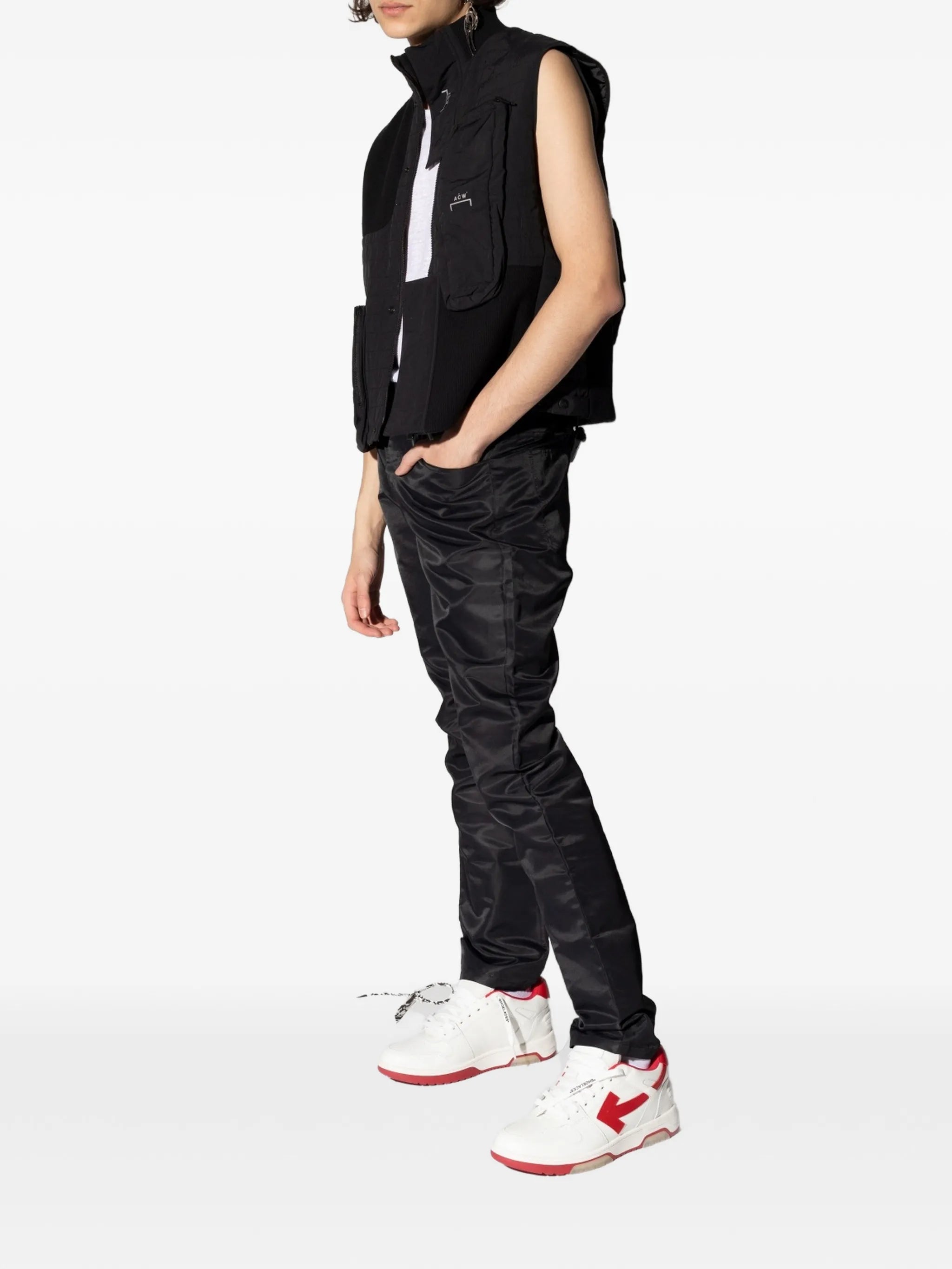 Out Of Office leather sneakers