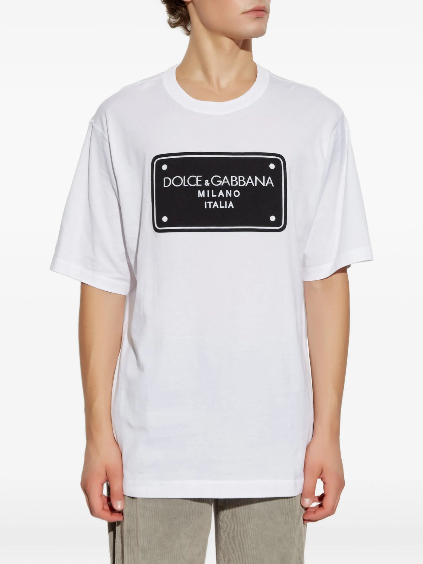 logo-patch T-shirt