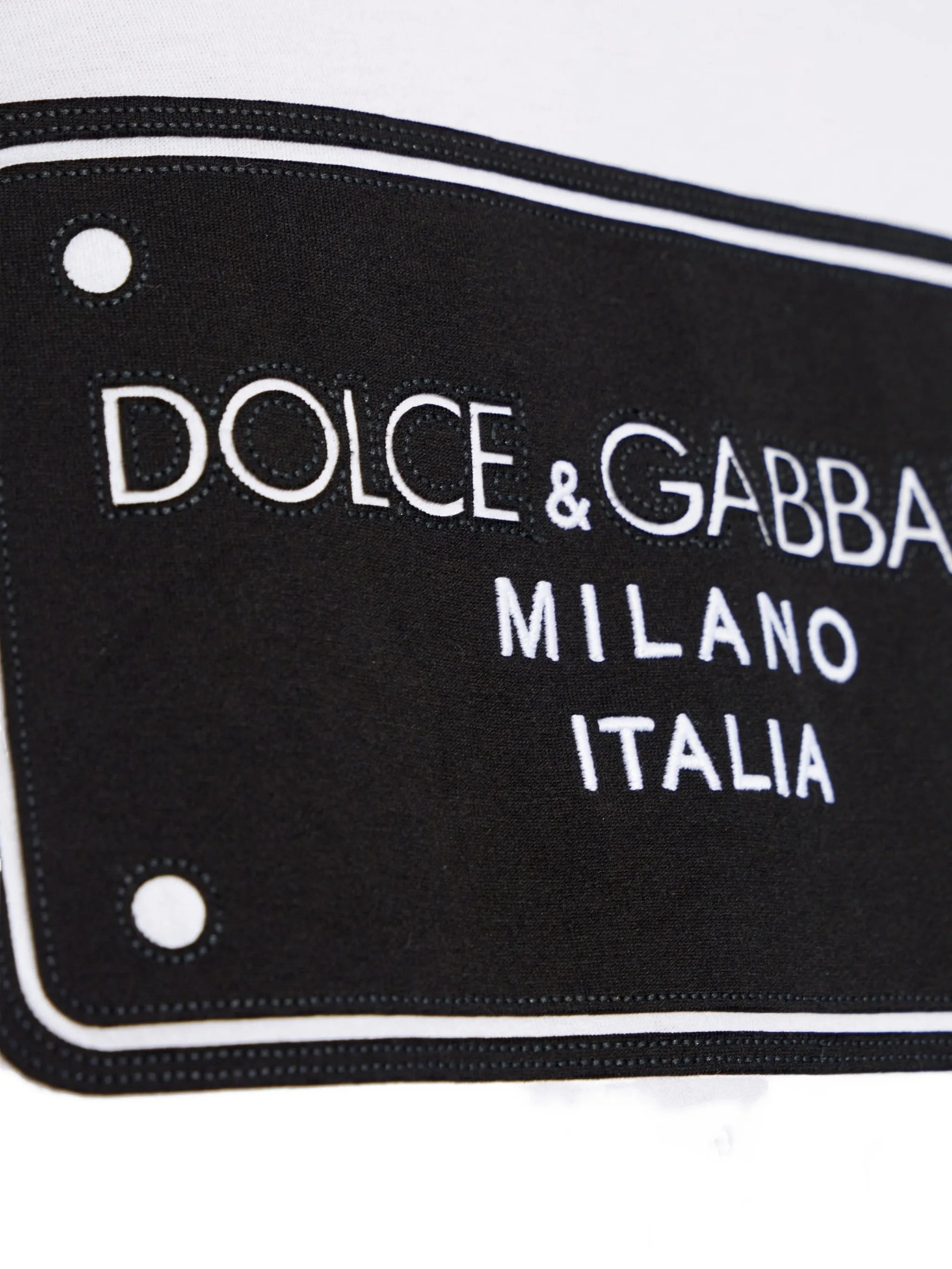 logo-patch T-shirt