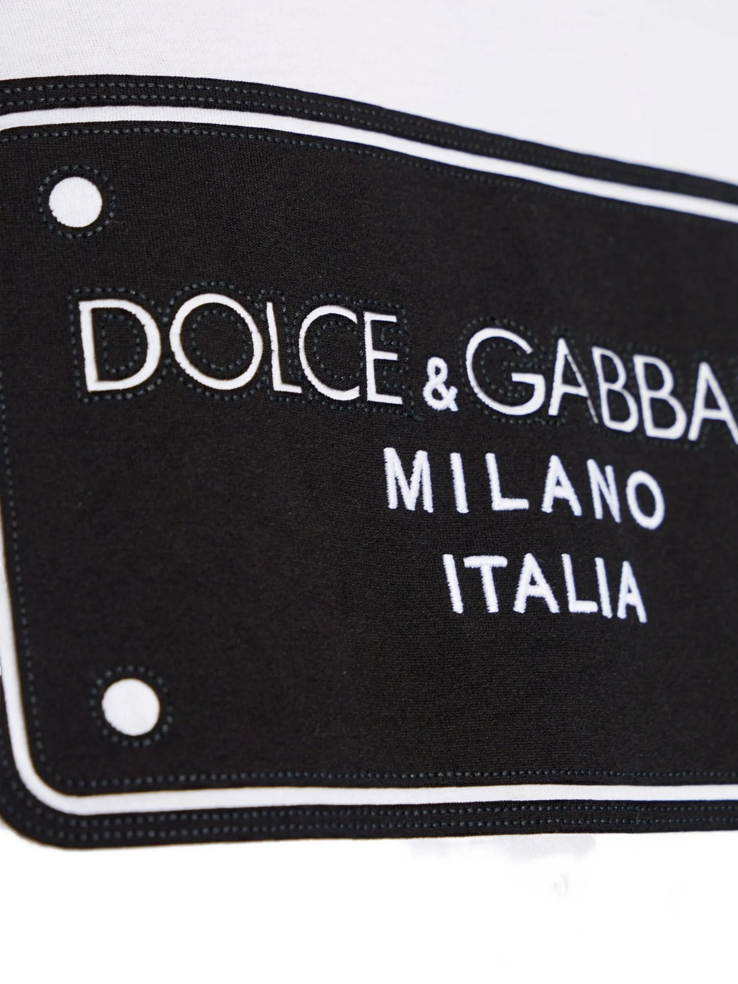 logo-patch T-shirt
