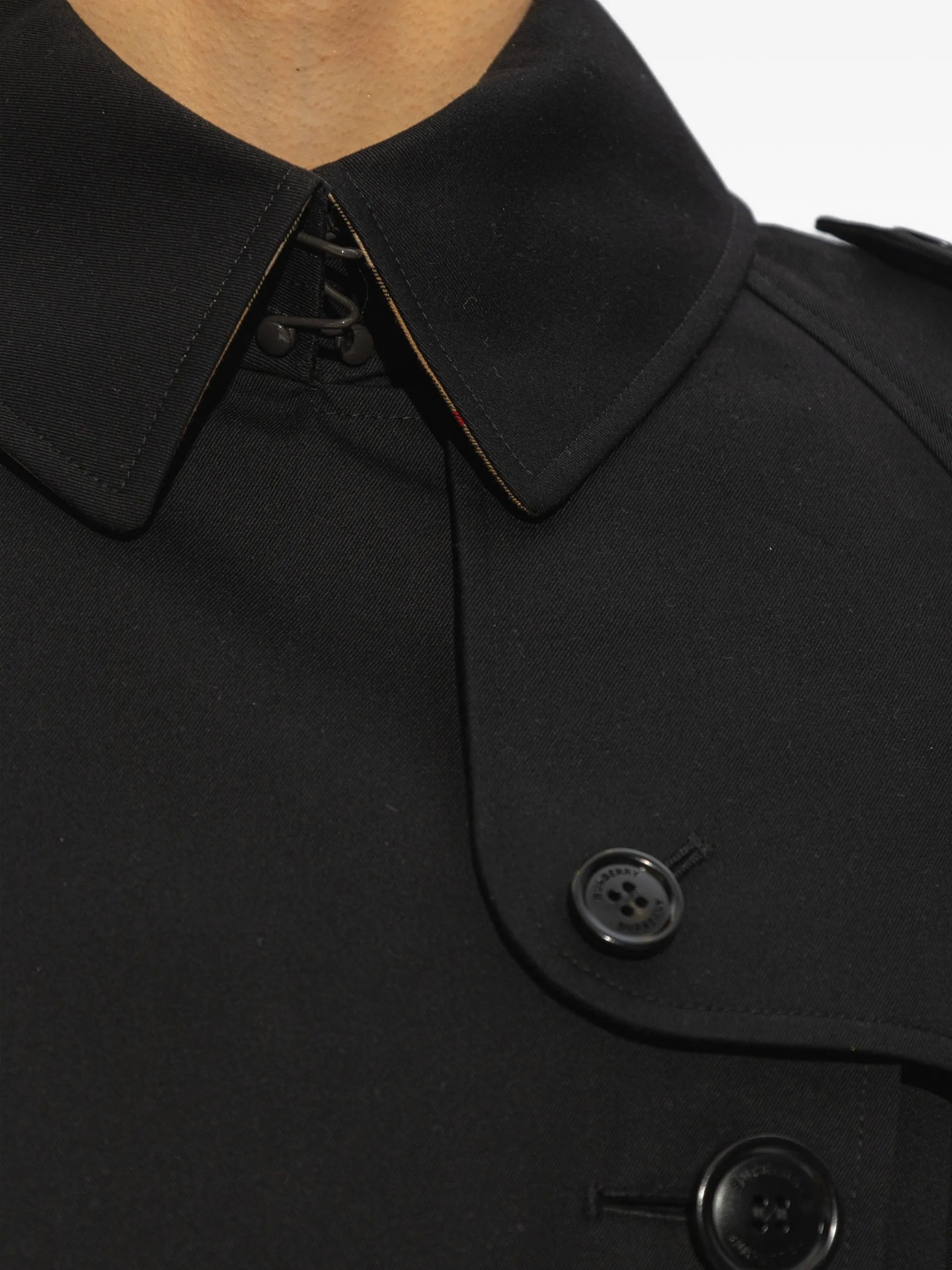 Waterloo double-breasted trench coat