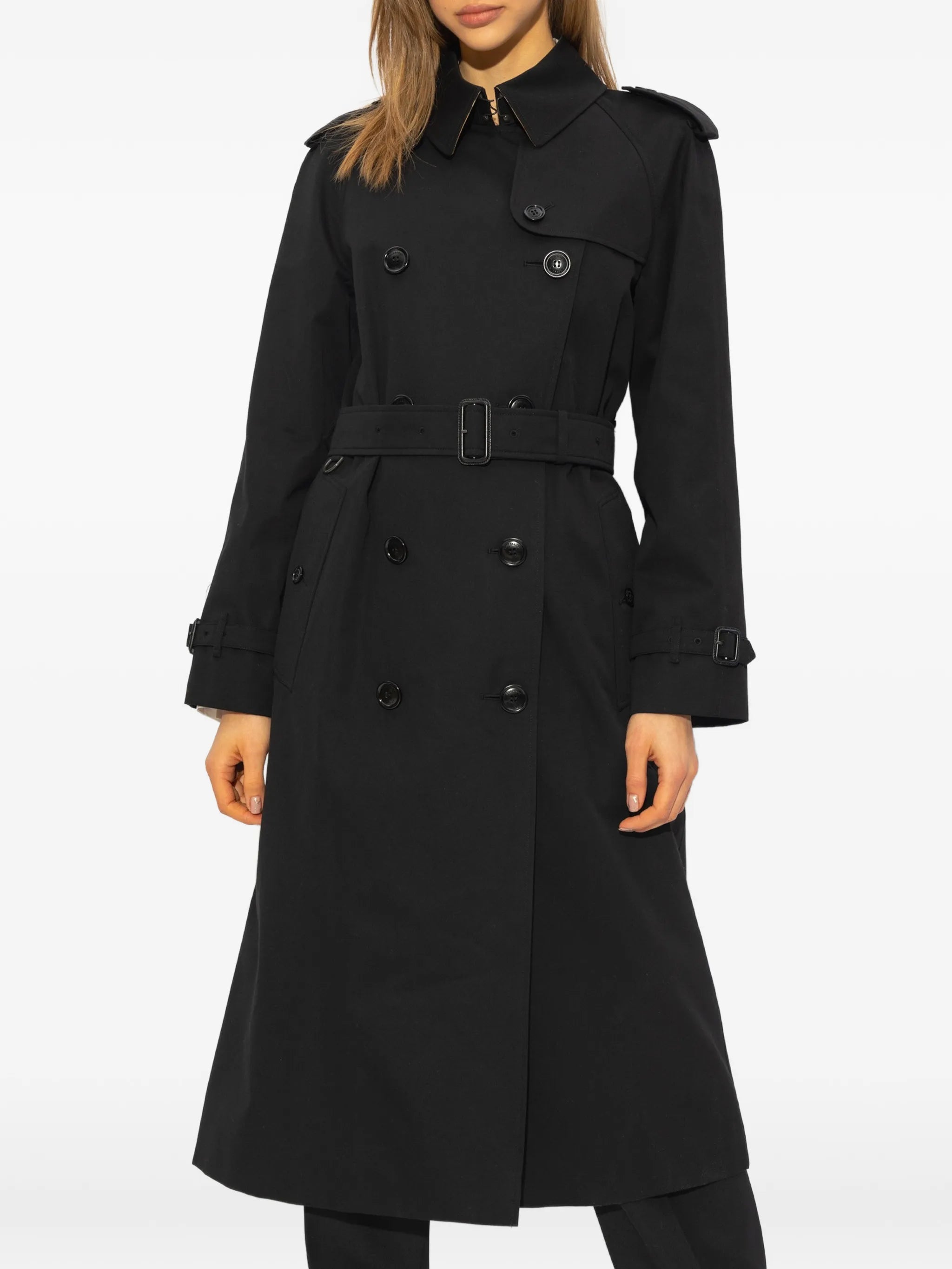 Waterloo double-breasted trench coat