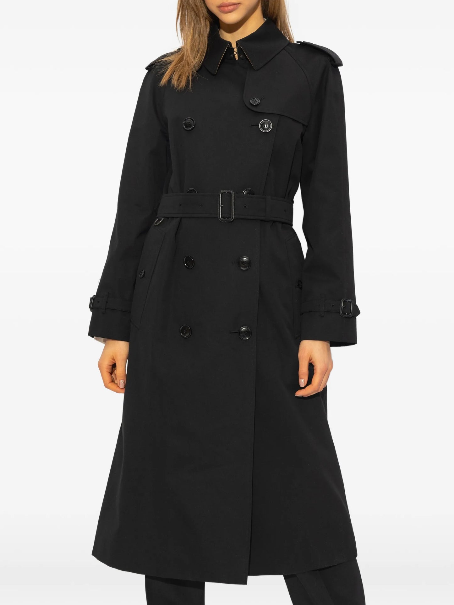 Waterloo double-breasted trench coat