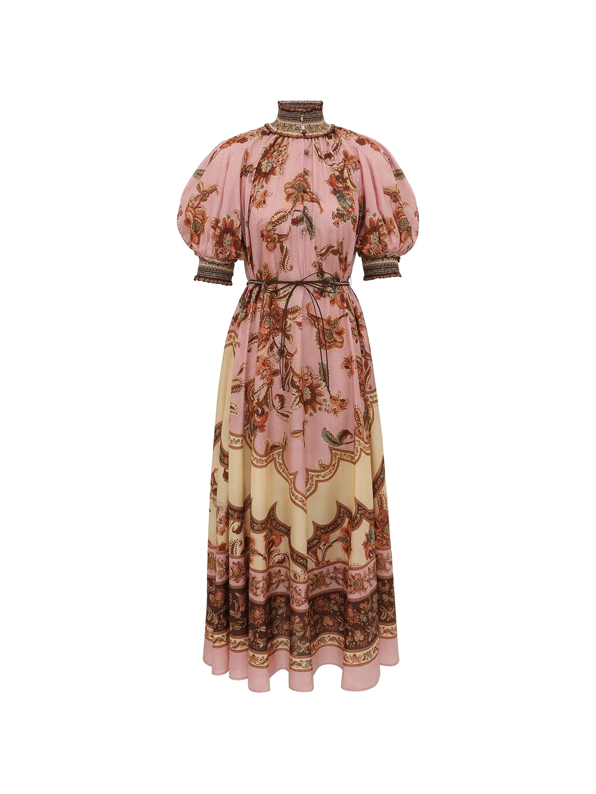 Aster billow maxi dress
