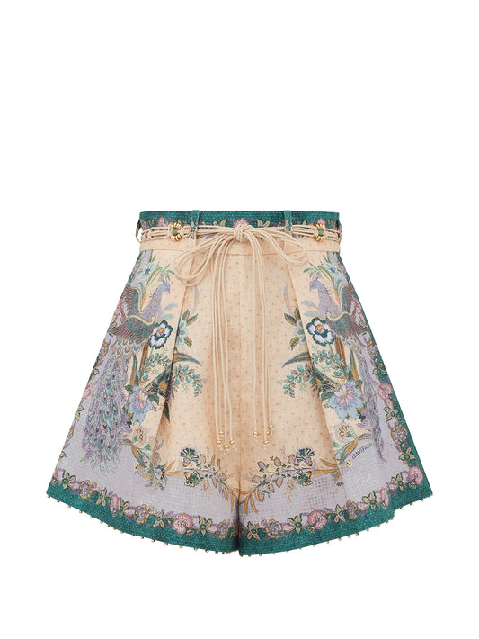Indra floral-pattern shorts