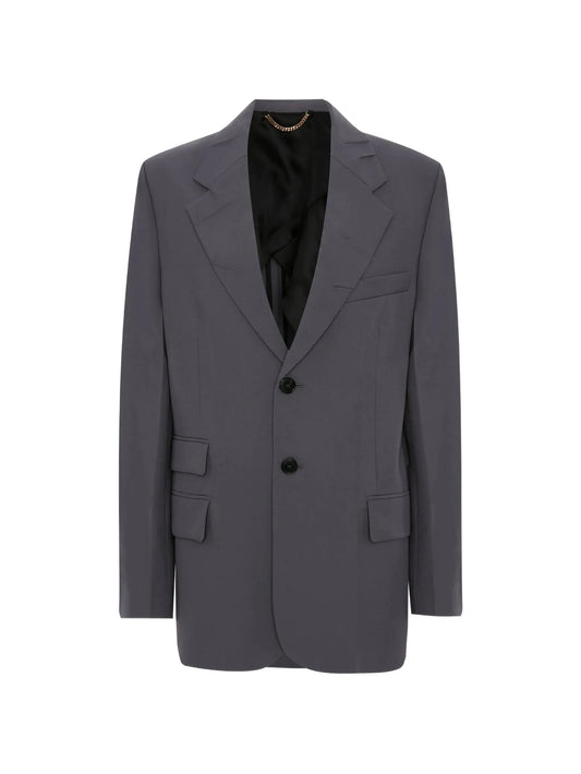 step collar tailored  blazer