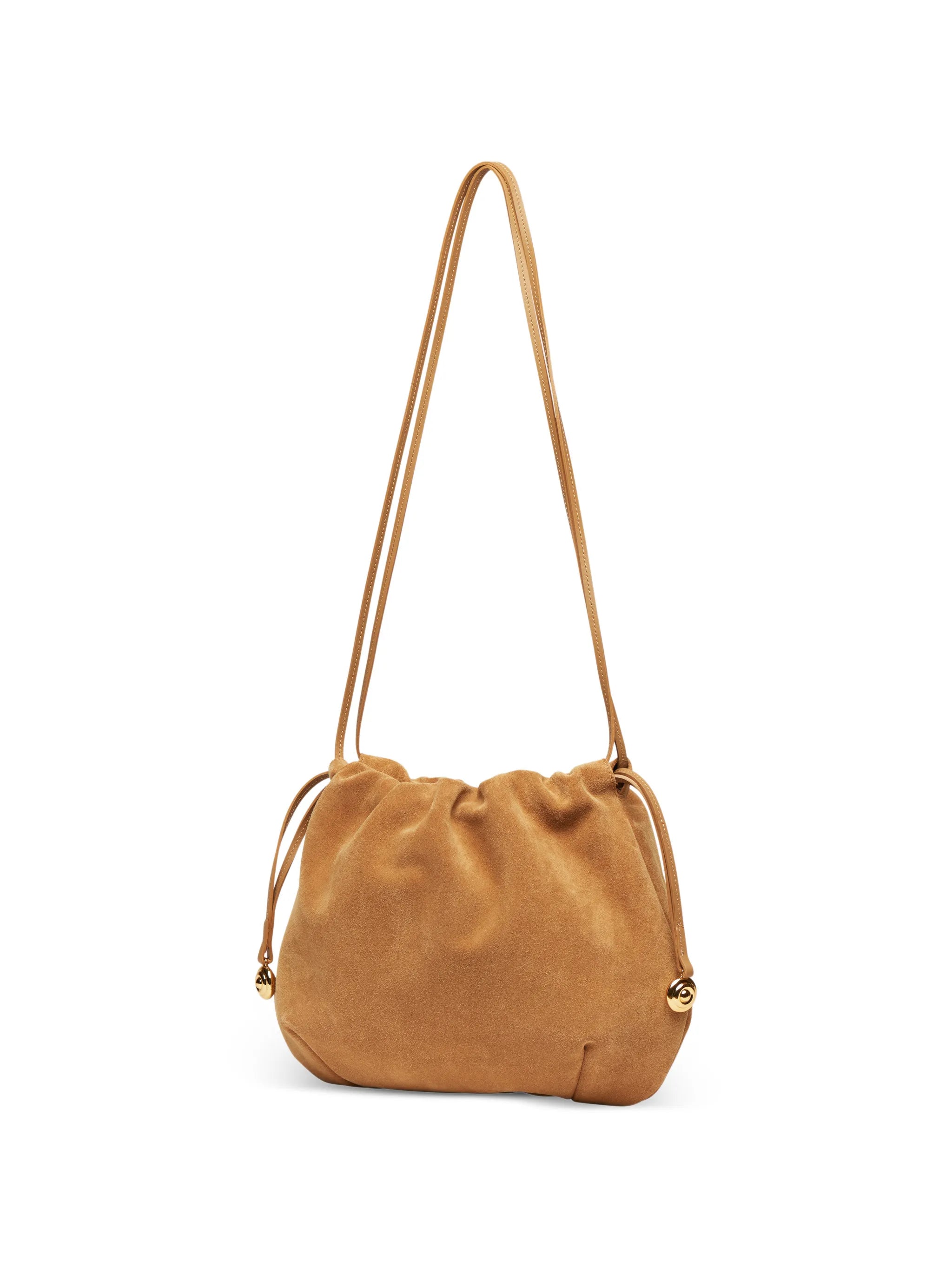 drawstring shoulder bag