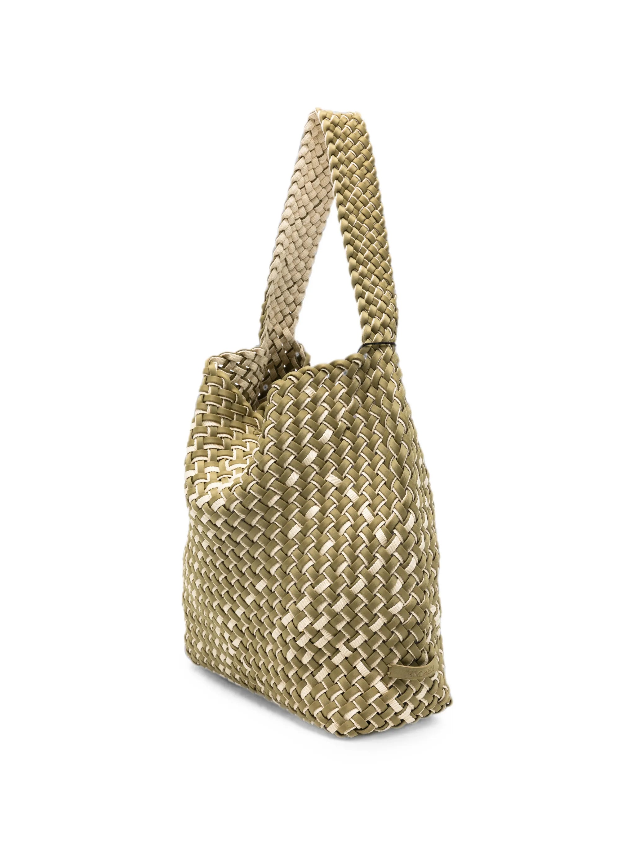 medium Nomad double-weave bucket bag