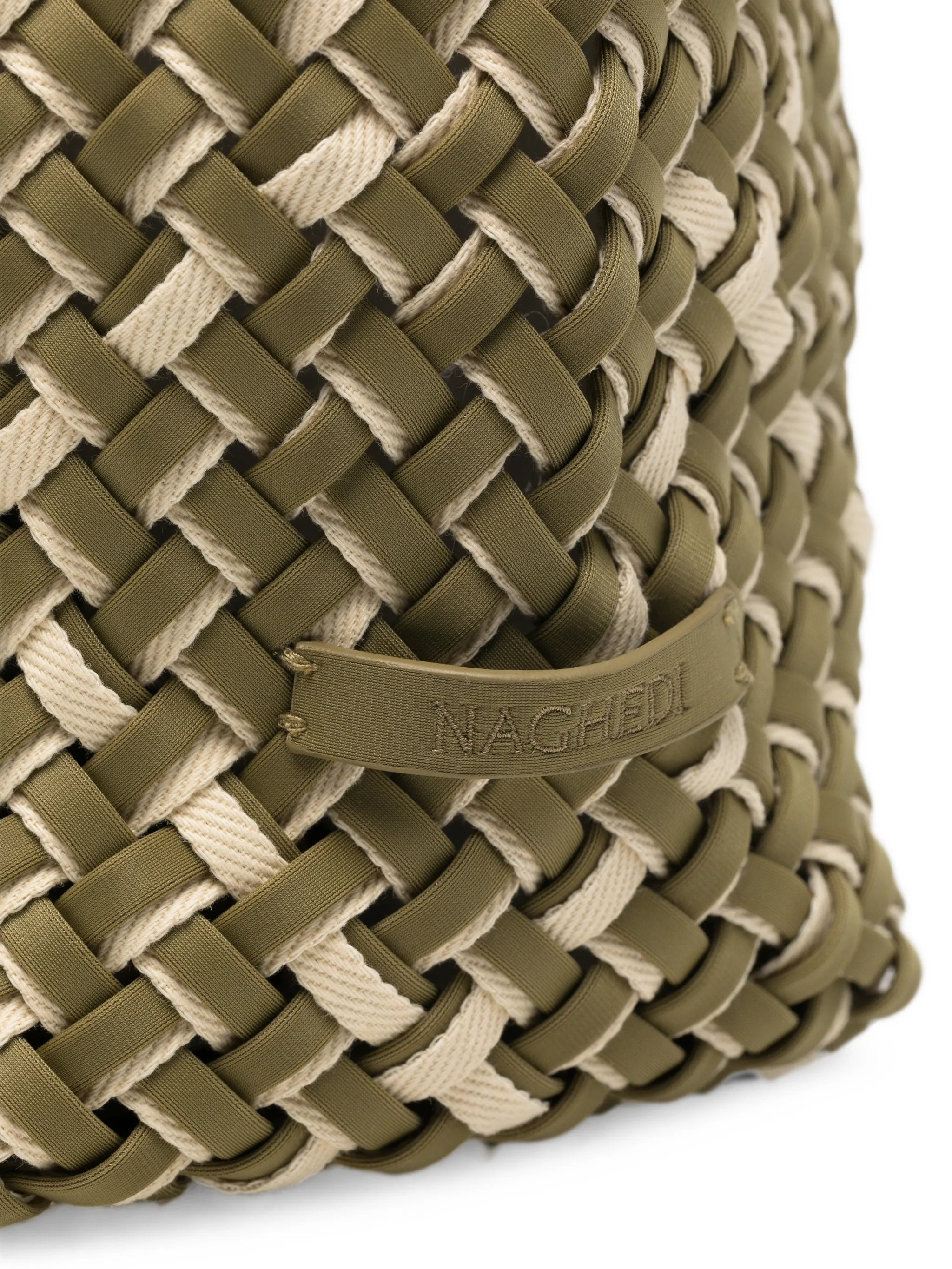 medium Nomad double-weave bucket bag