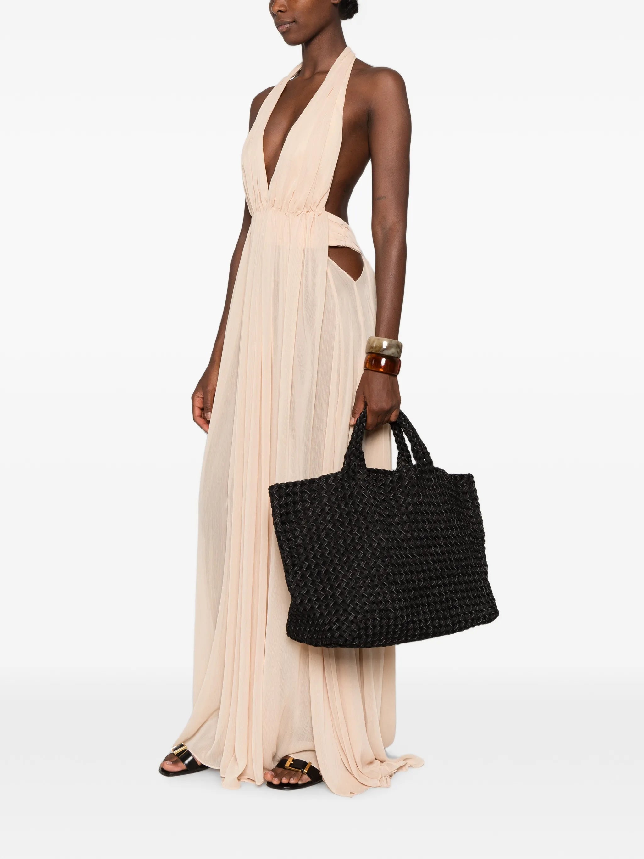large St Barths double-weave tote bag