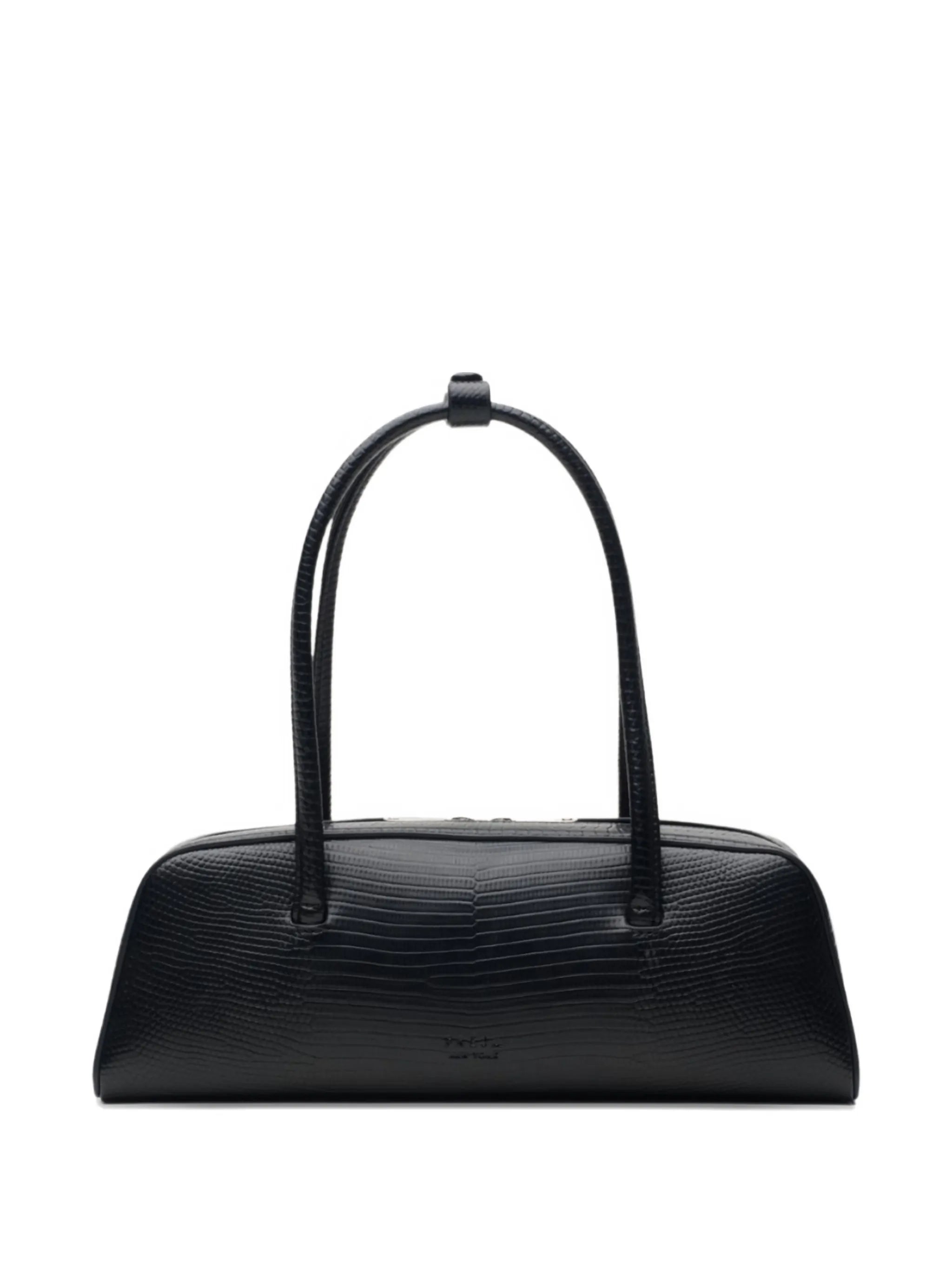 Mercer lizard-effect tote bag