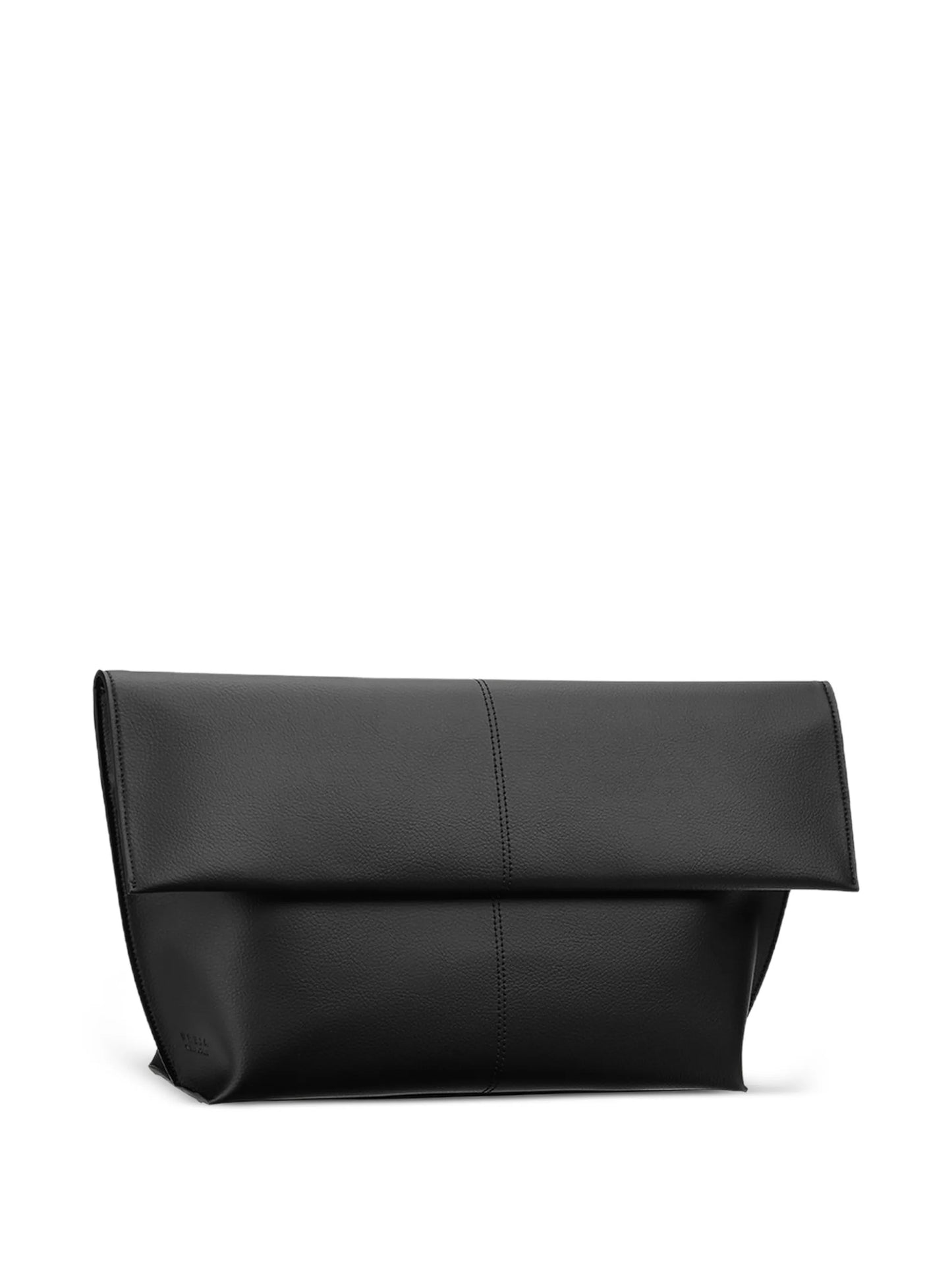 Seamed clutch bag
