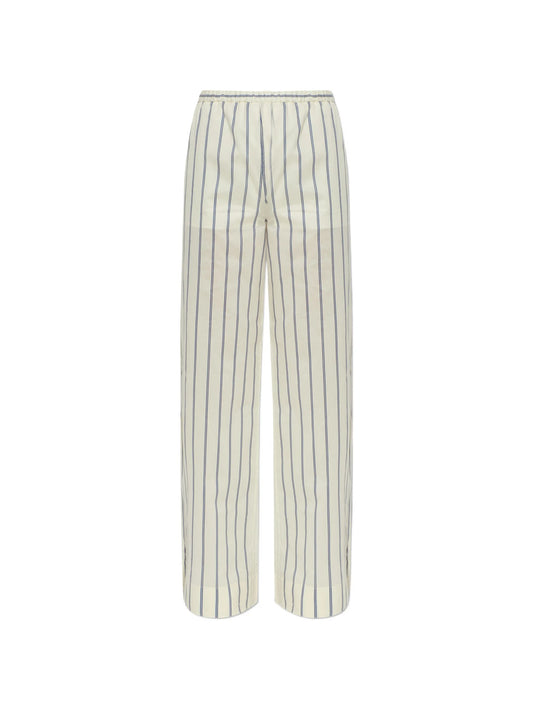 striped wide-leg trousers