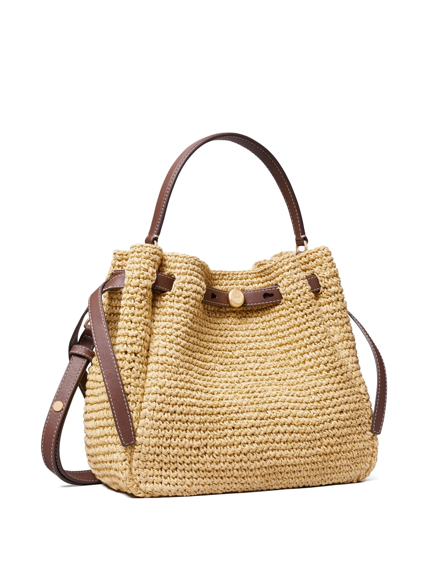 Romy woven bucket bag