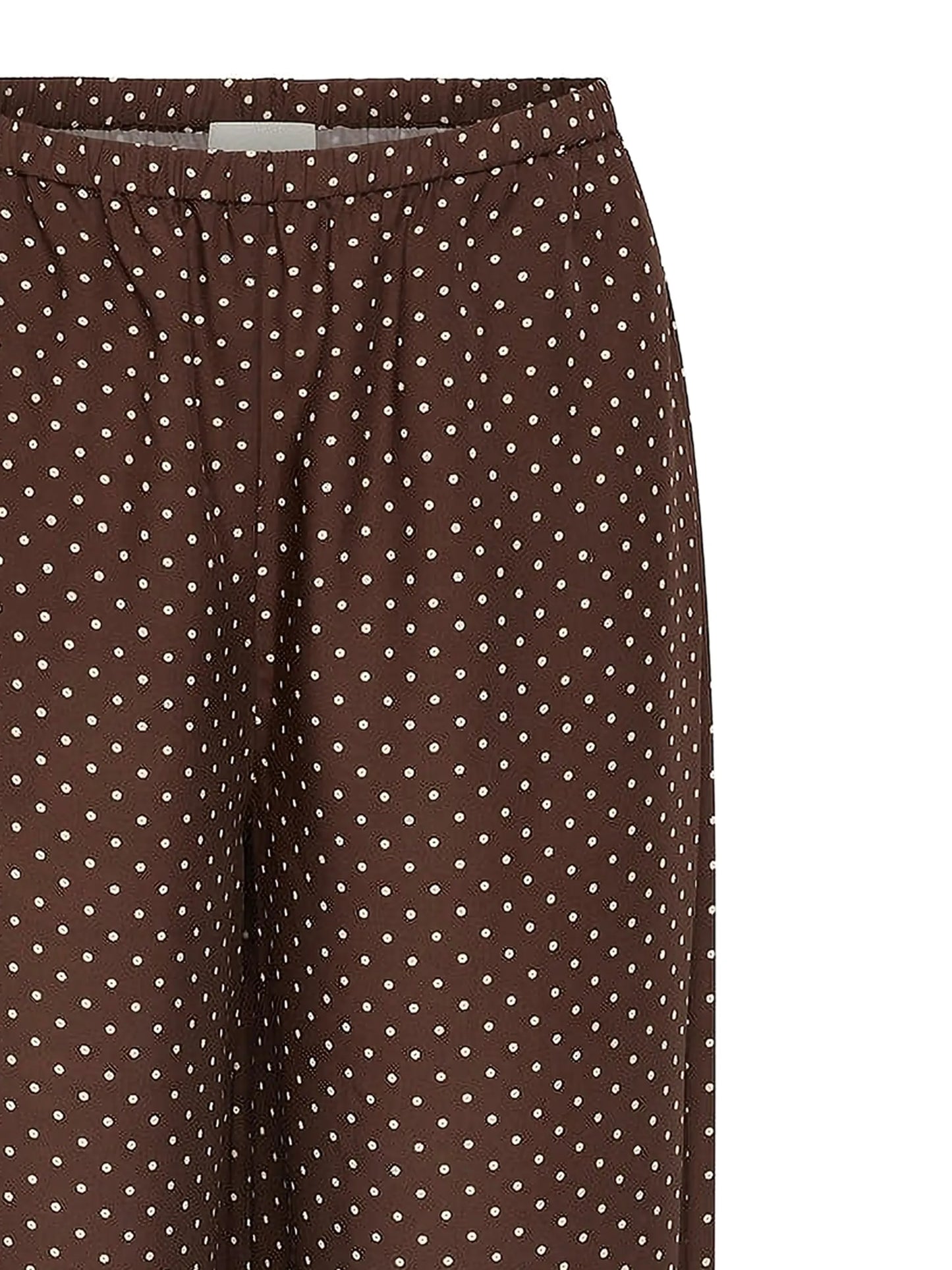 Evie polka-dot trousers