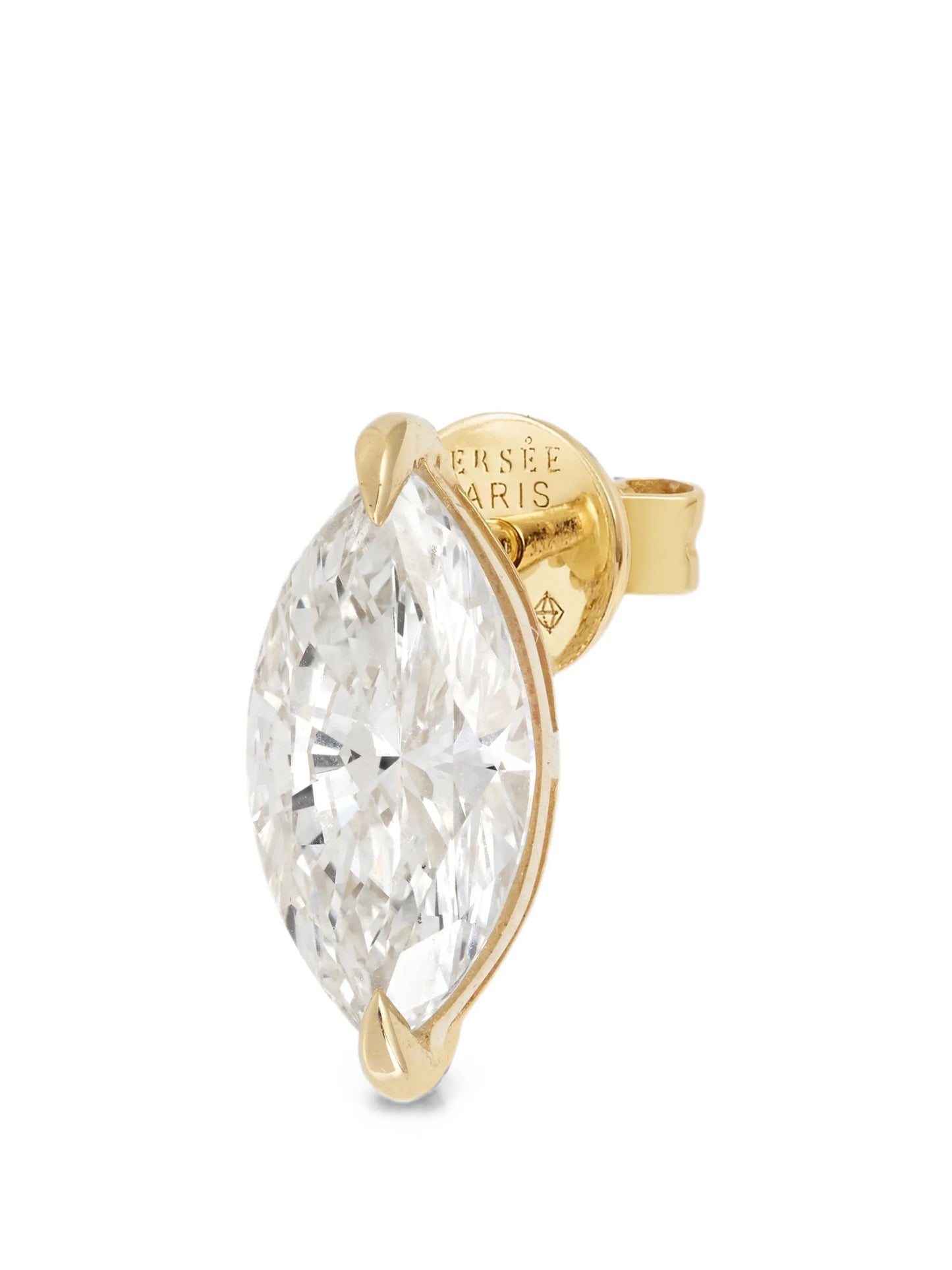 Iris diamond earrings