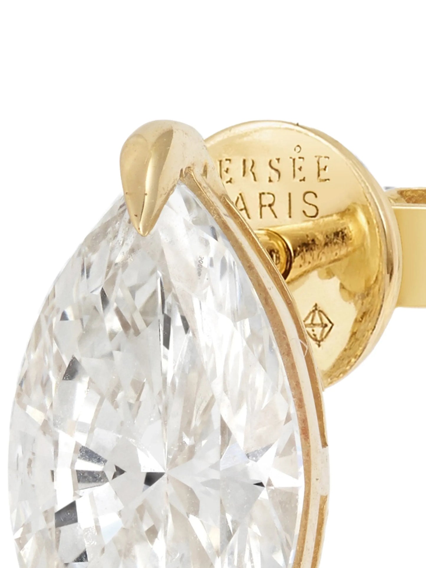 Iris diamond earrings