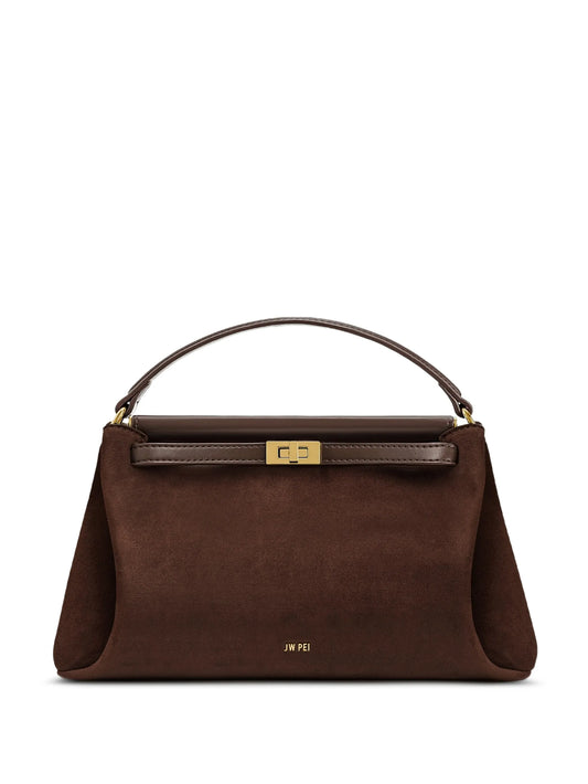 Carmen top-handle tote bag