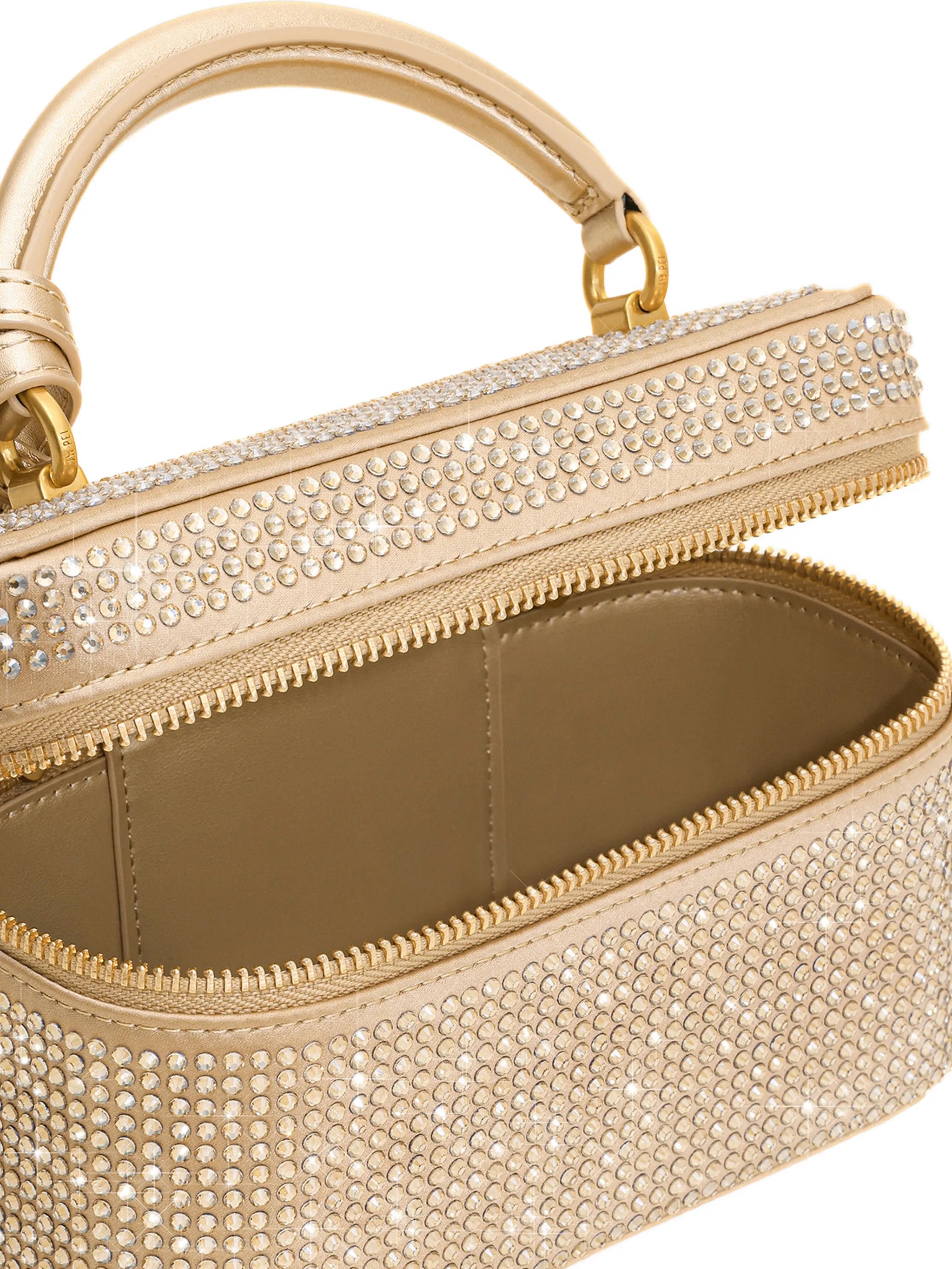 Cleo crystal-embellished tote bag