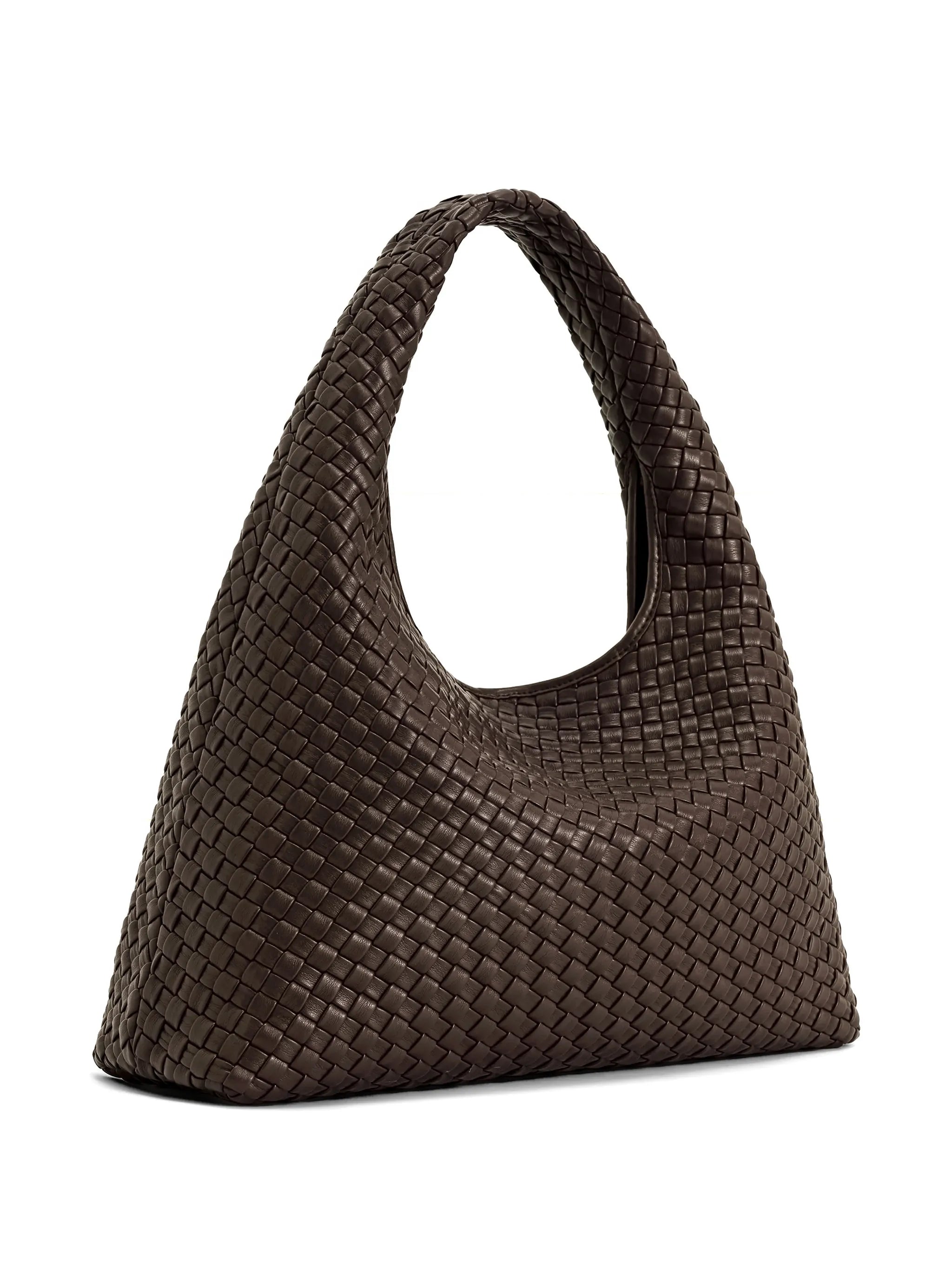 Laura woven shoulder bag