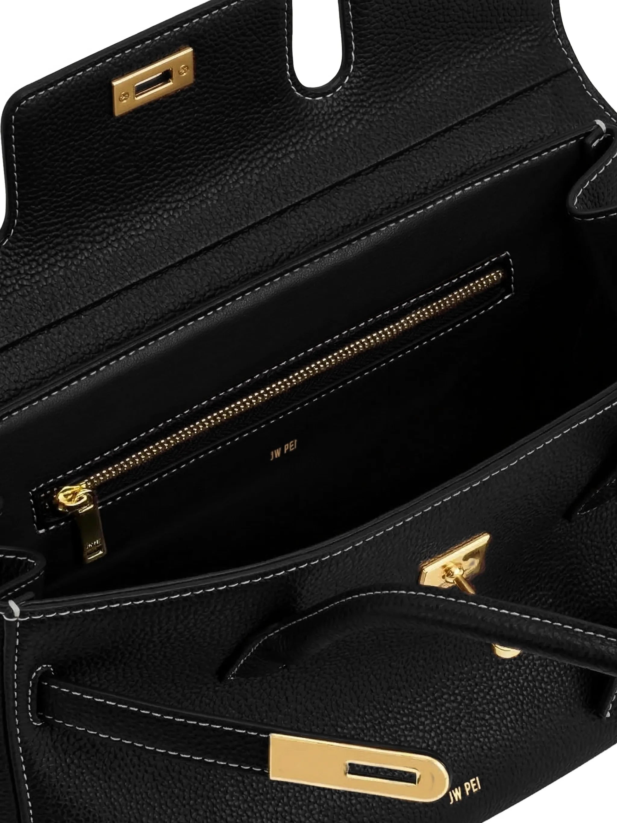 Yara pebbled-effect shoulder bag