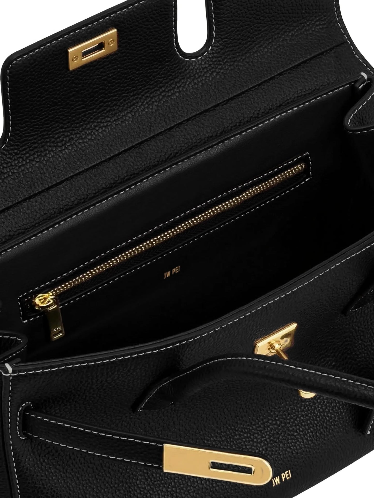 Yara pebbled-effect shoulder bag