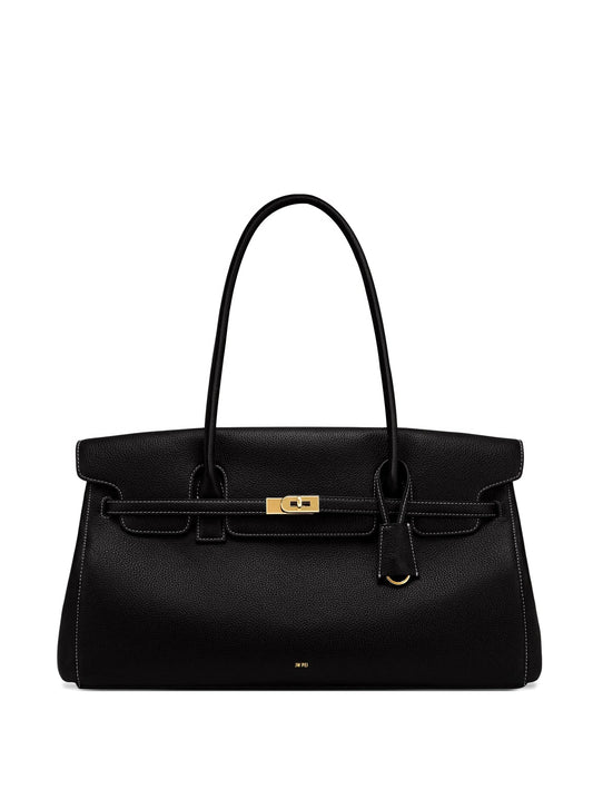 Yara pebbled-effect shoulder bag