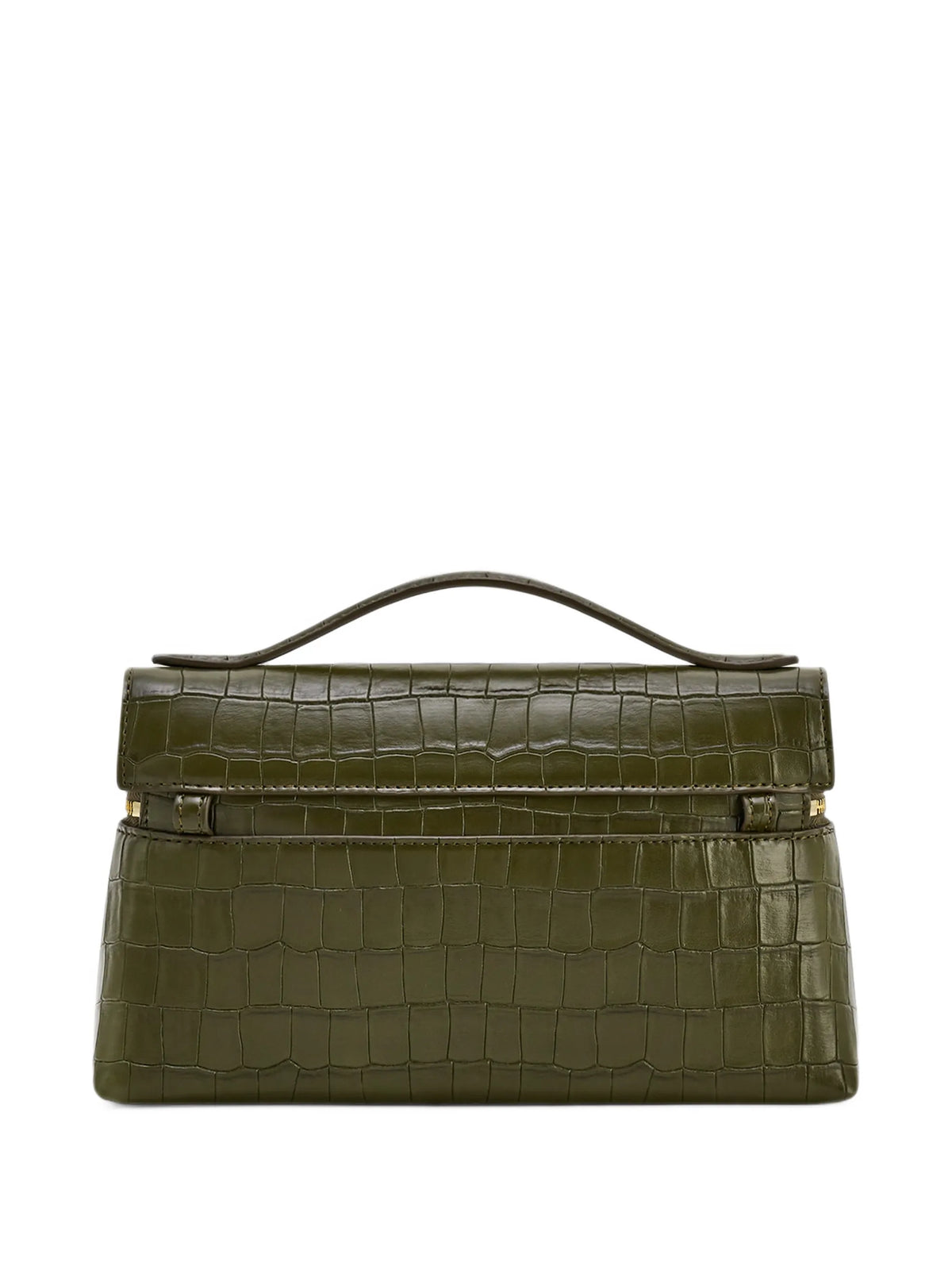 Thea crocodile-effect tote bag