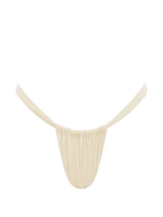 Rio ruched bikini bottoms