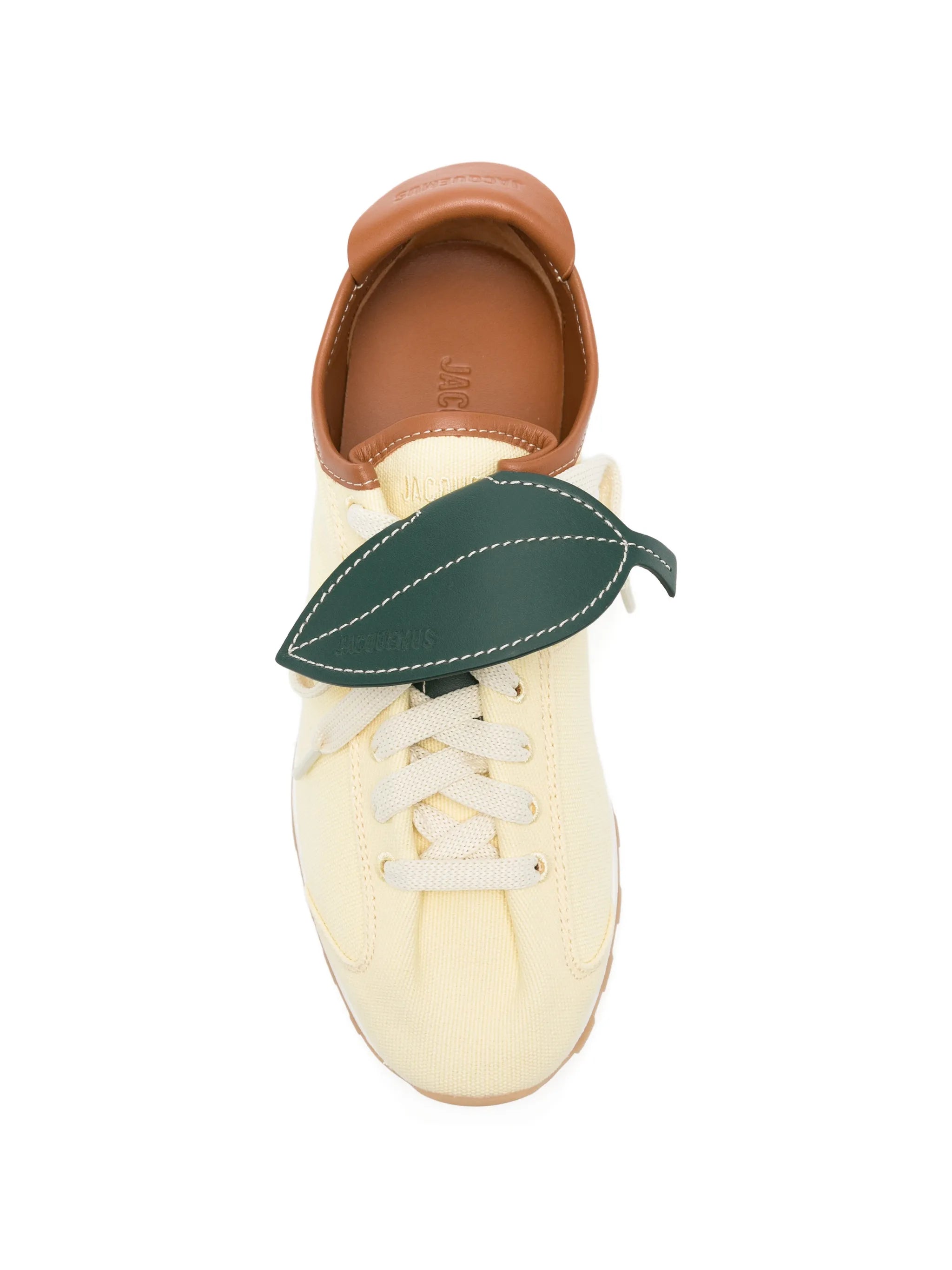 The Tennis soft lemon sneakers