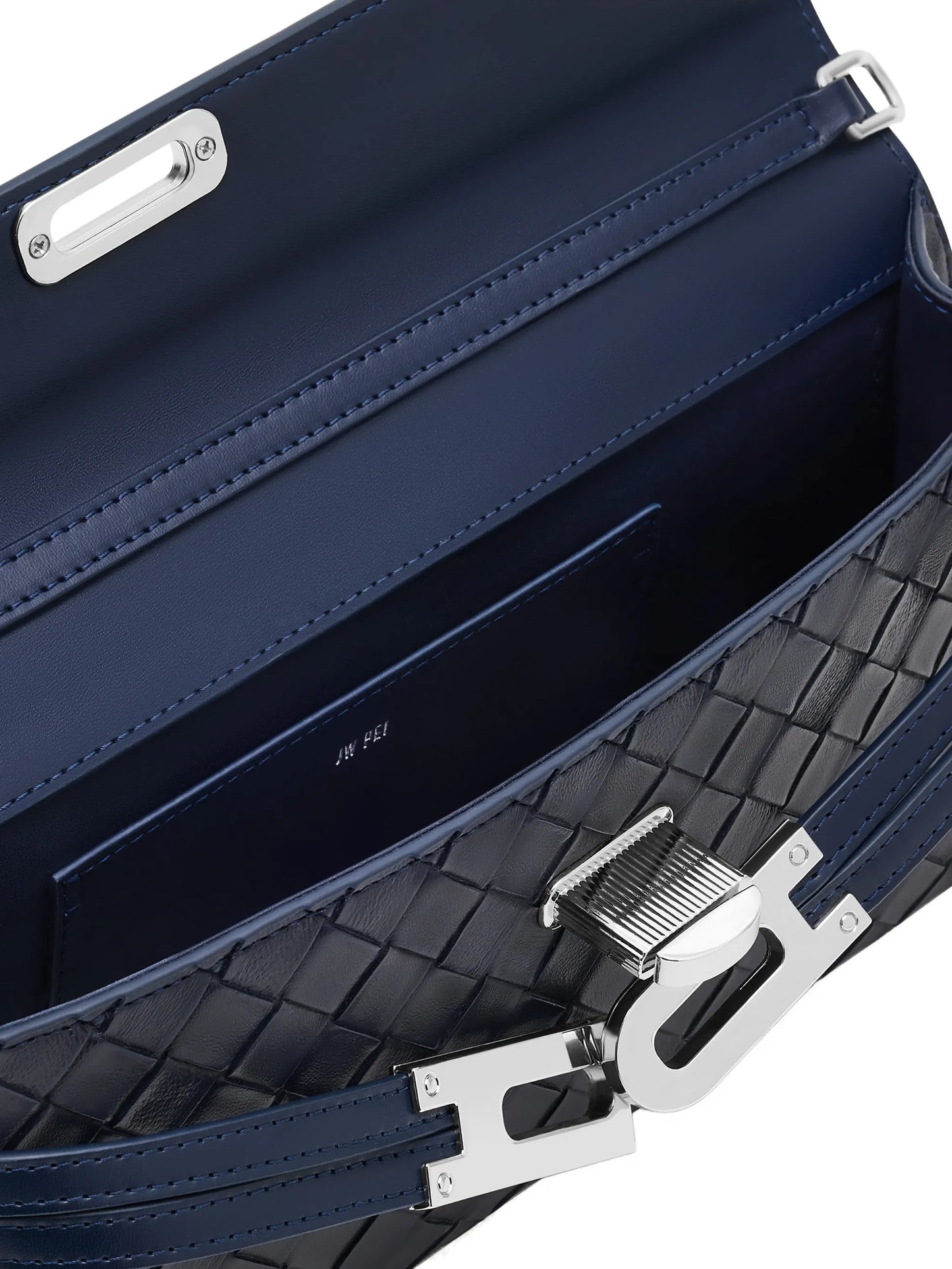 Bria interwoven clutch bag