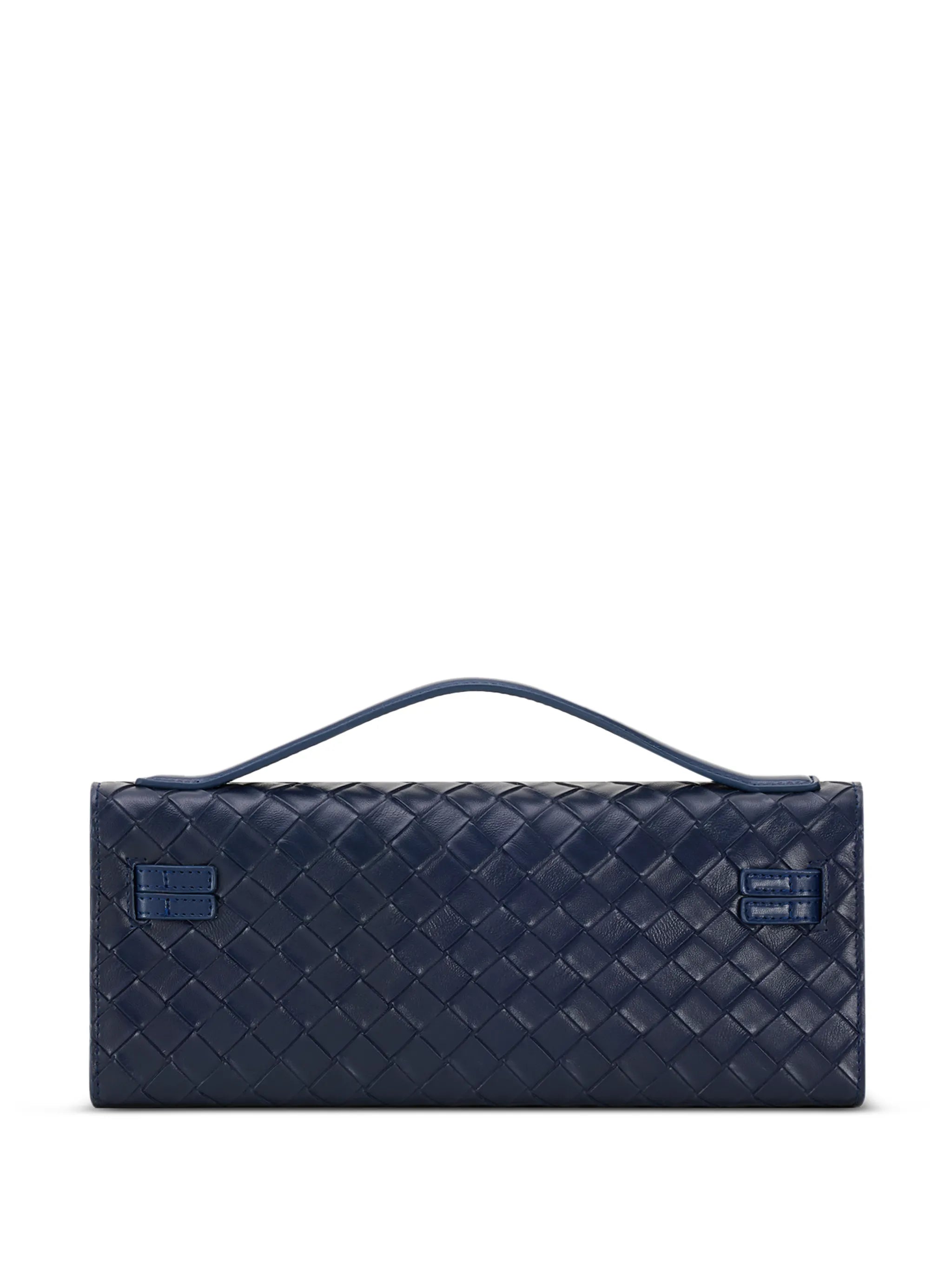 Bria interwoven clutch bag