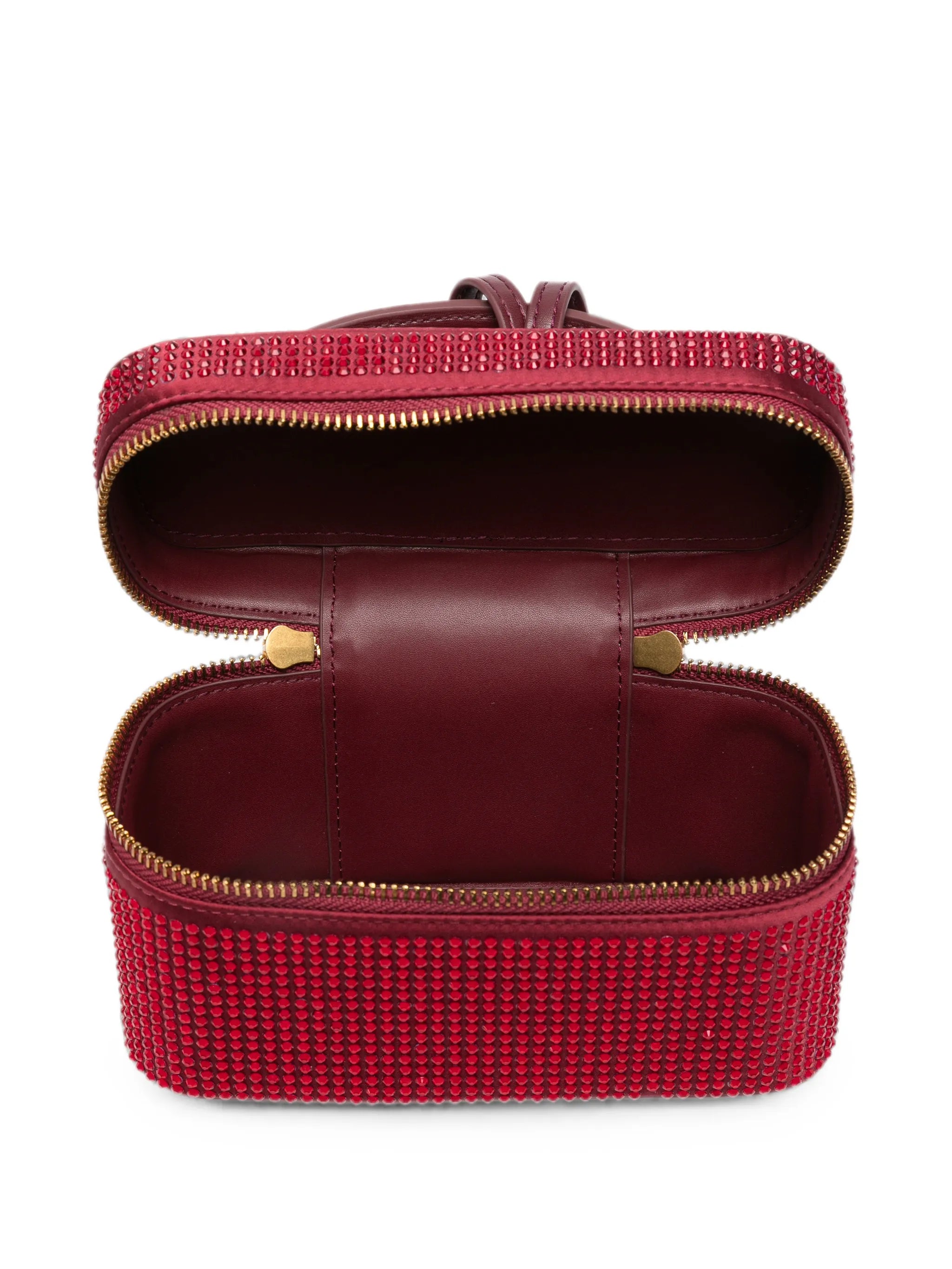 Cleo crystal-embellished clutch bag
