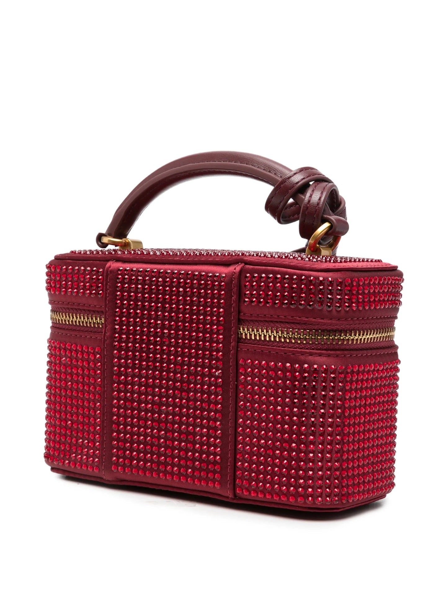 Cleo crystal-embellished clutch bag