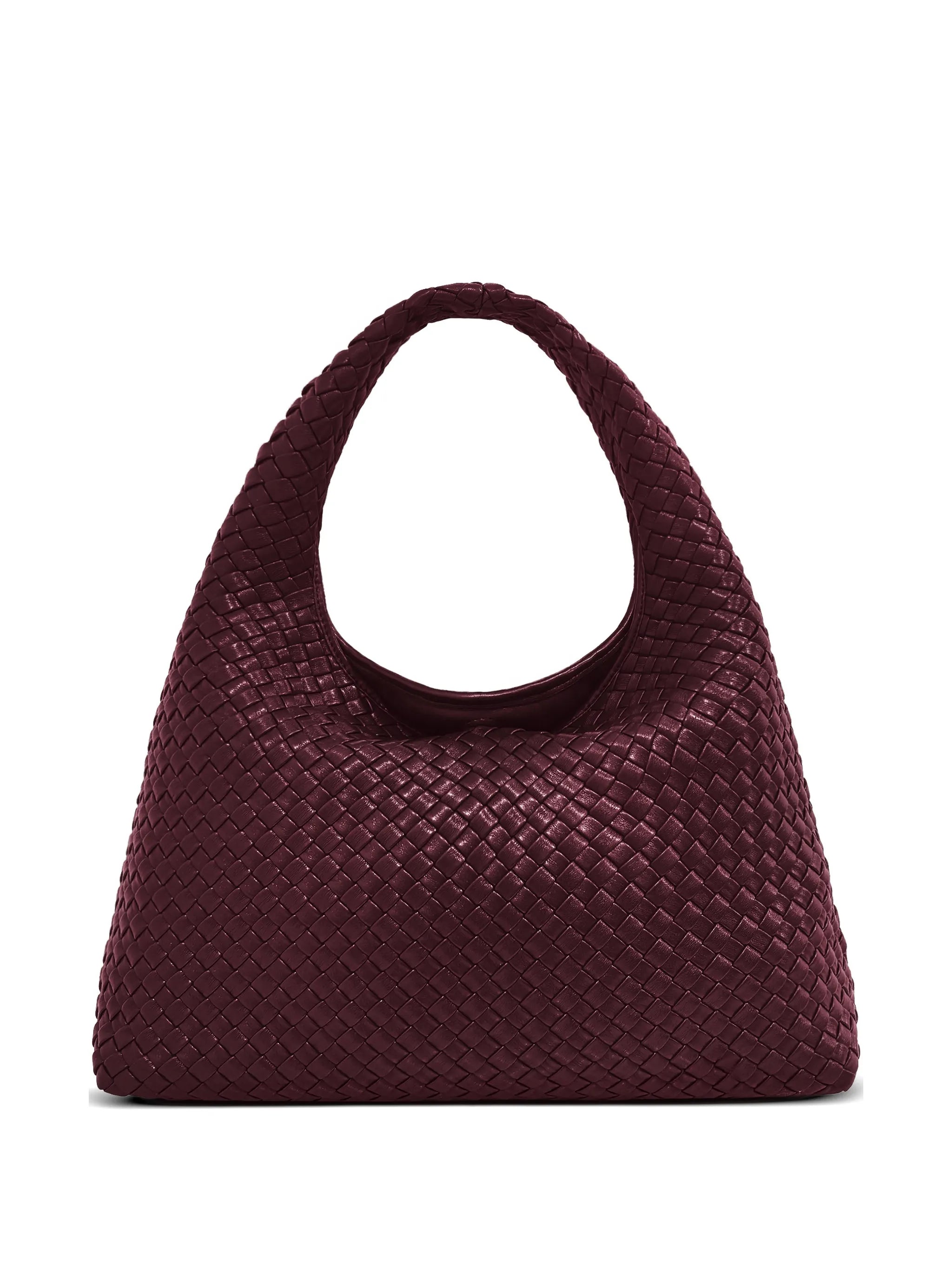 Laura woven shoulder bag