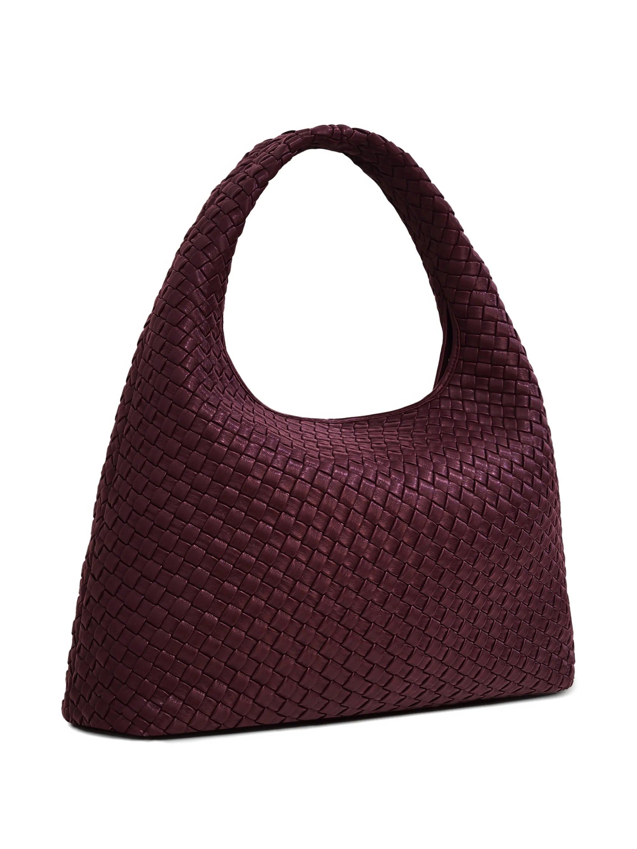 Laura woven shoulder bag