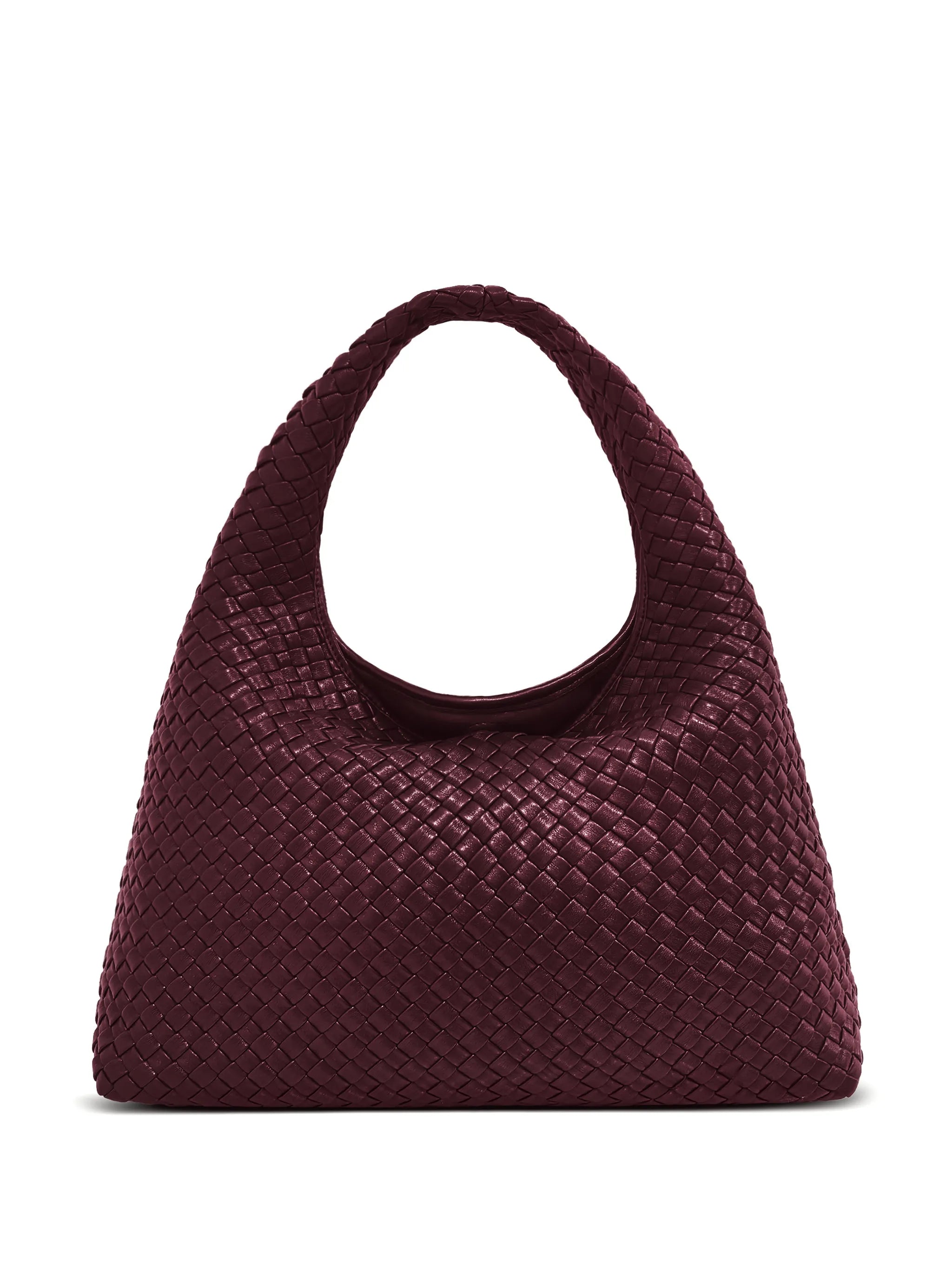Laura woven shoulder bag