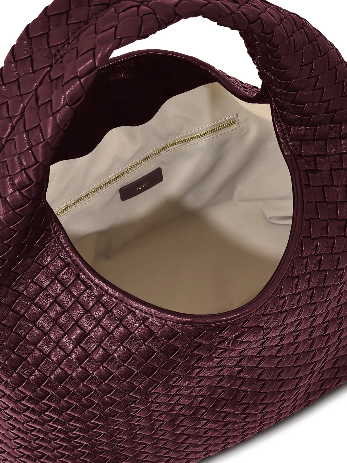 Laura woven shoulder bag