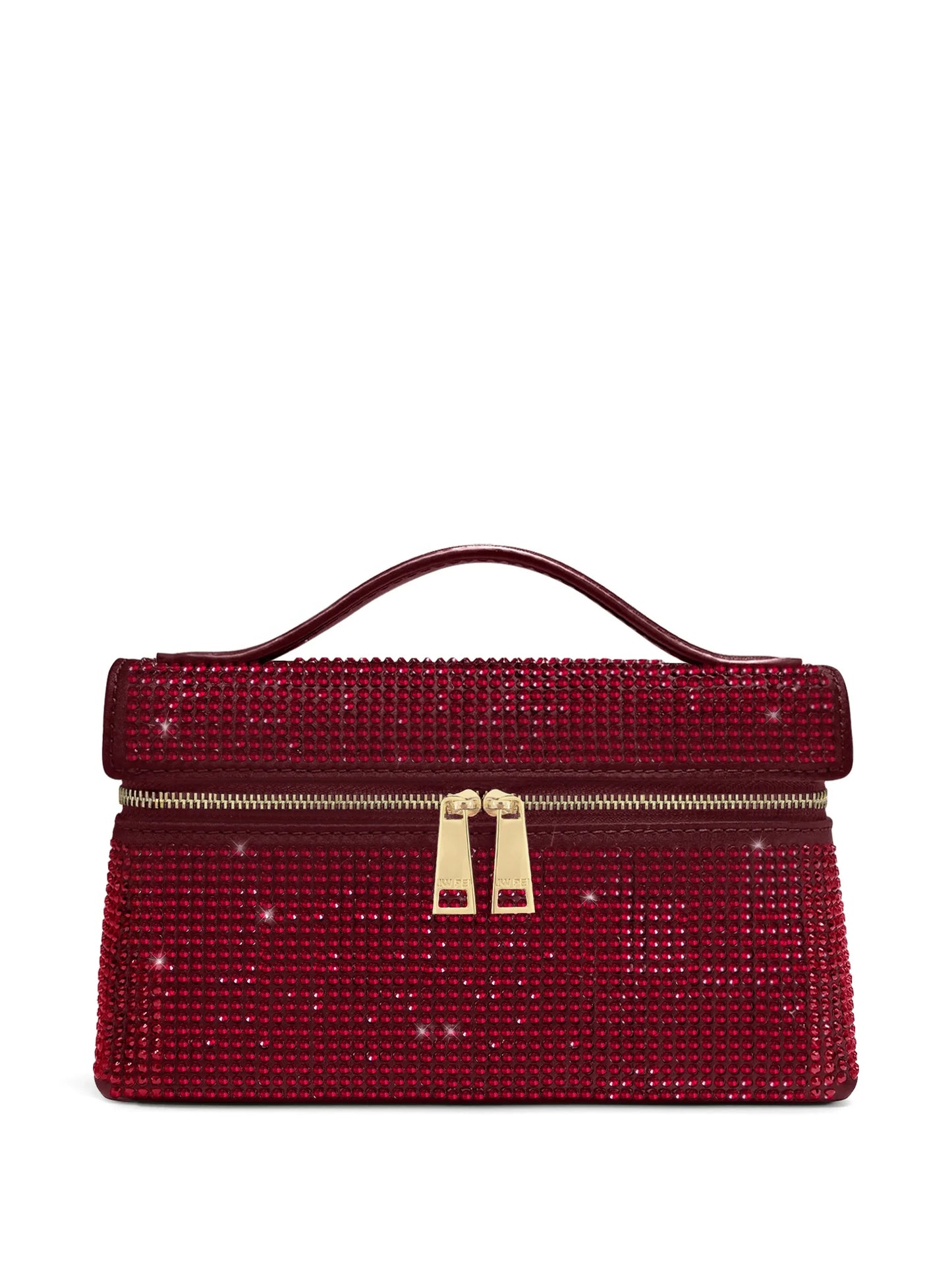 Thea crystal-embellished top-handle tote bag