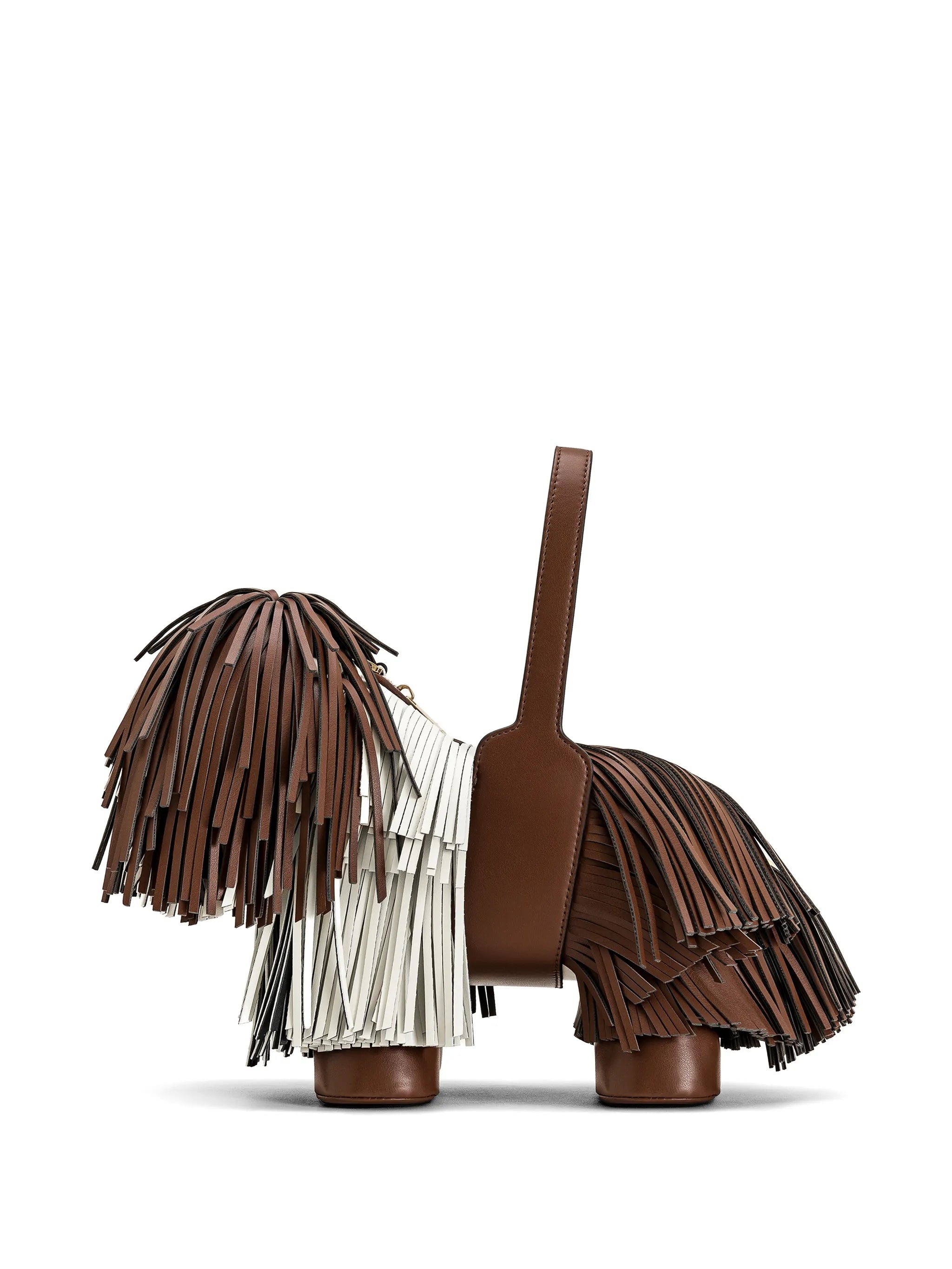 Nita dog-shaped tote bag