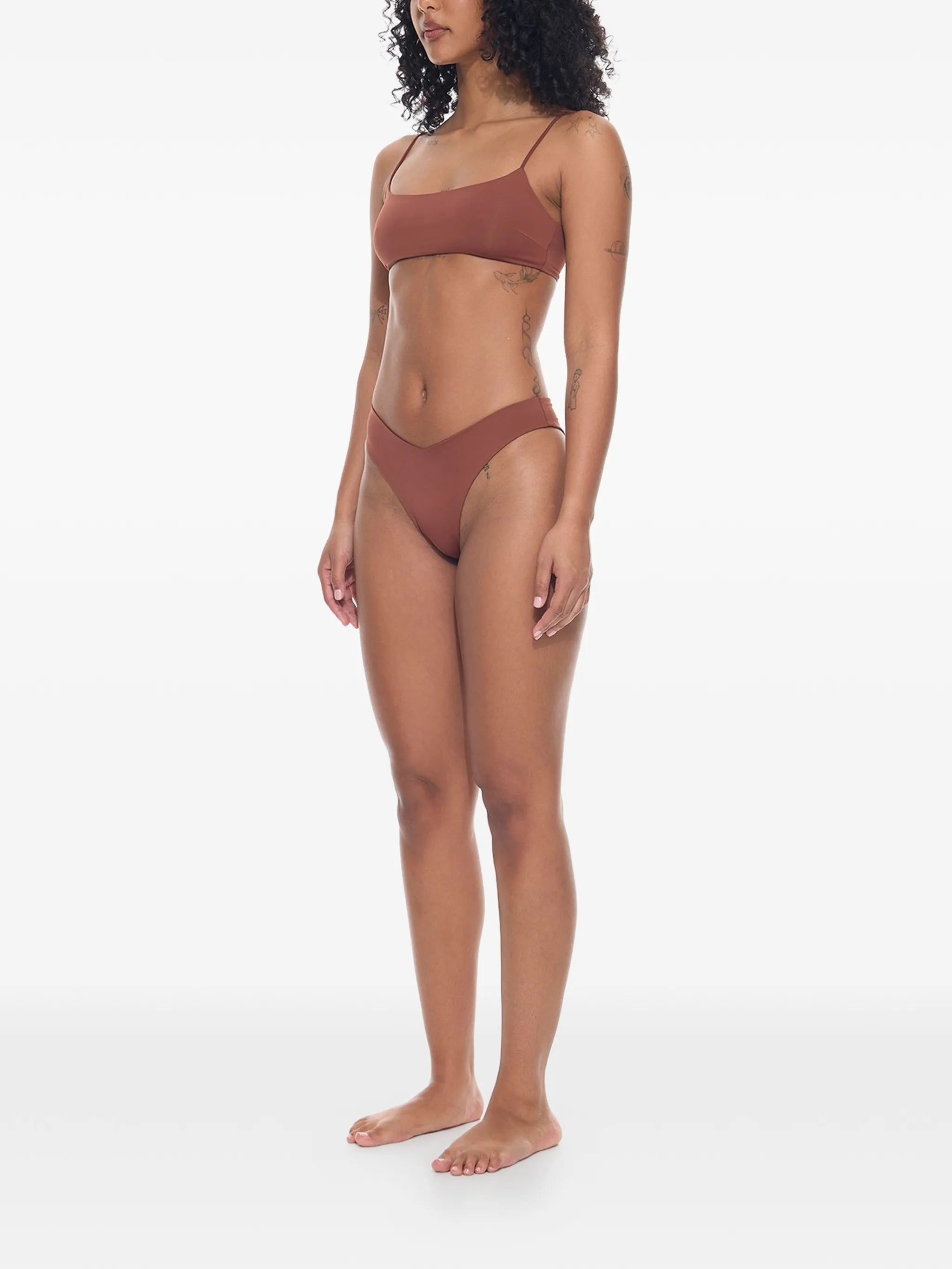 Desi top tan bikini