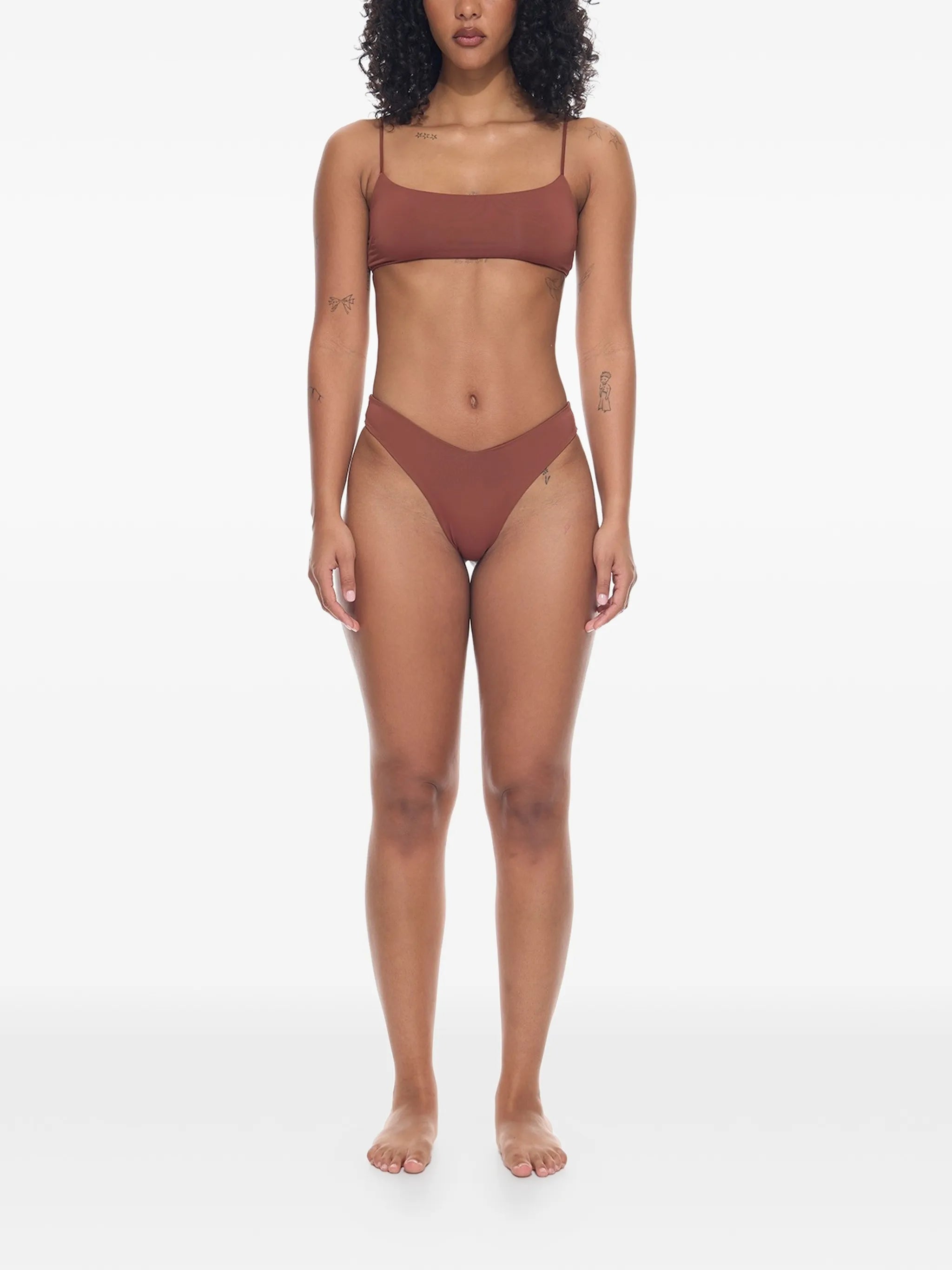 Desi top tan bikini