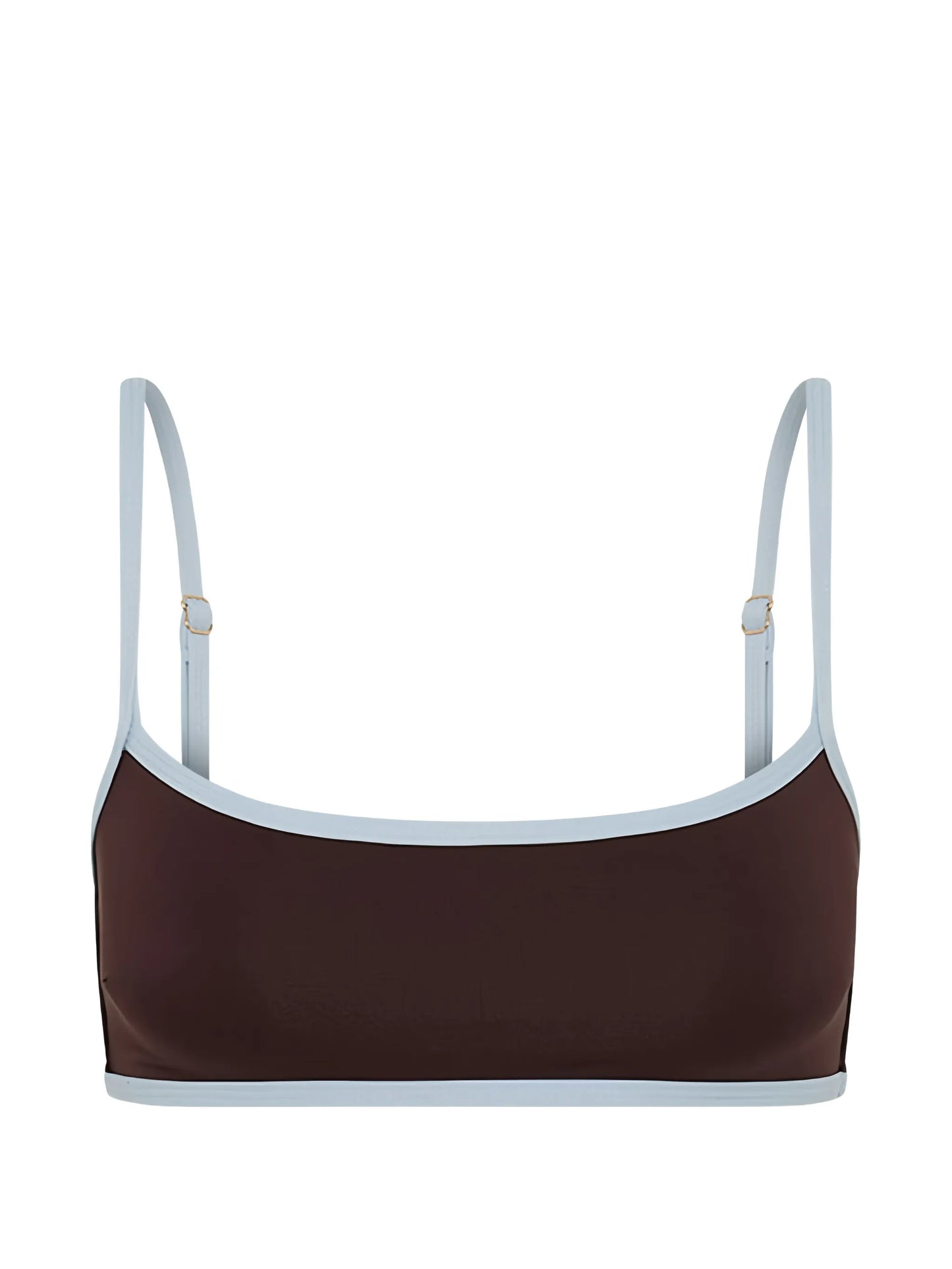 Desi contrasting bikini top
