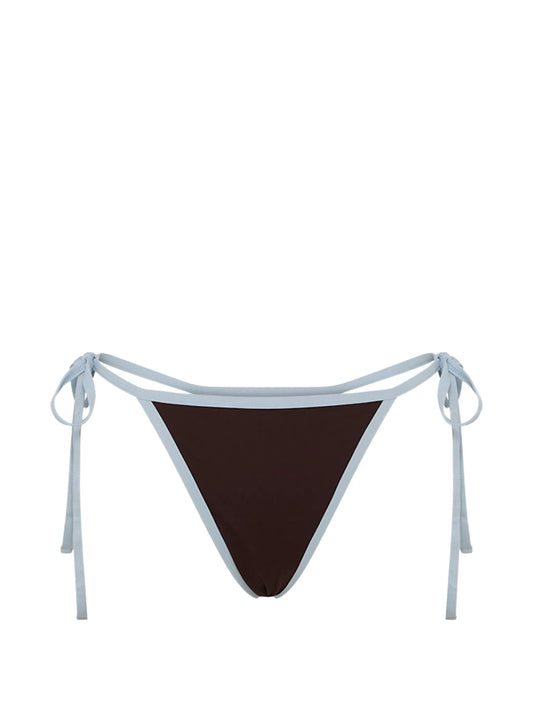 Nyah bottom chocolate/blue bikini