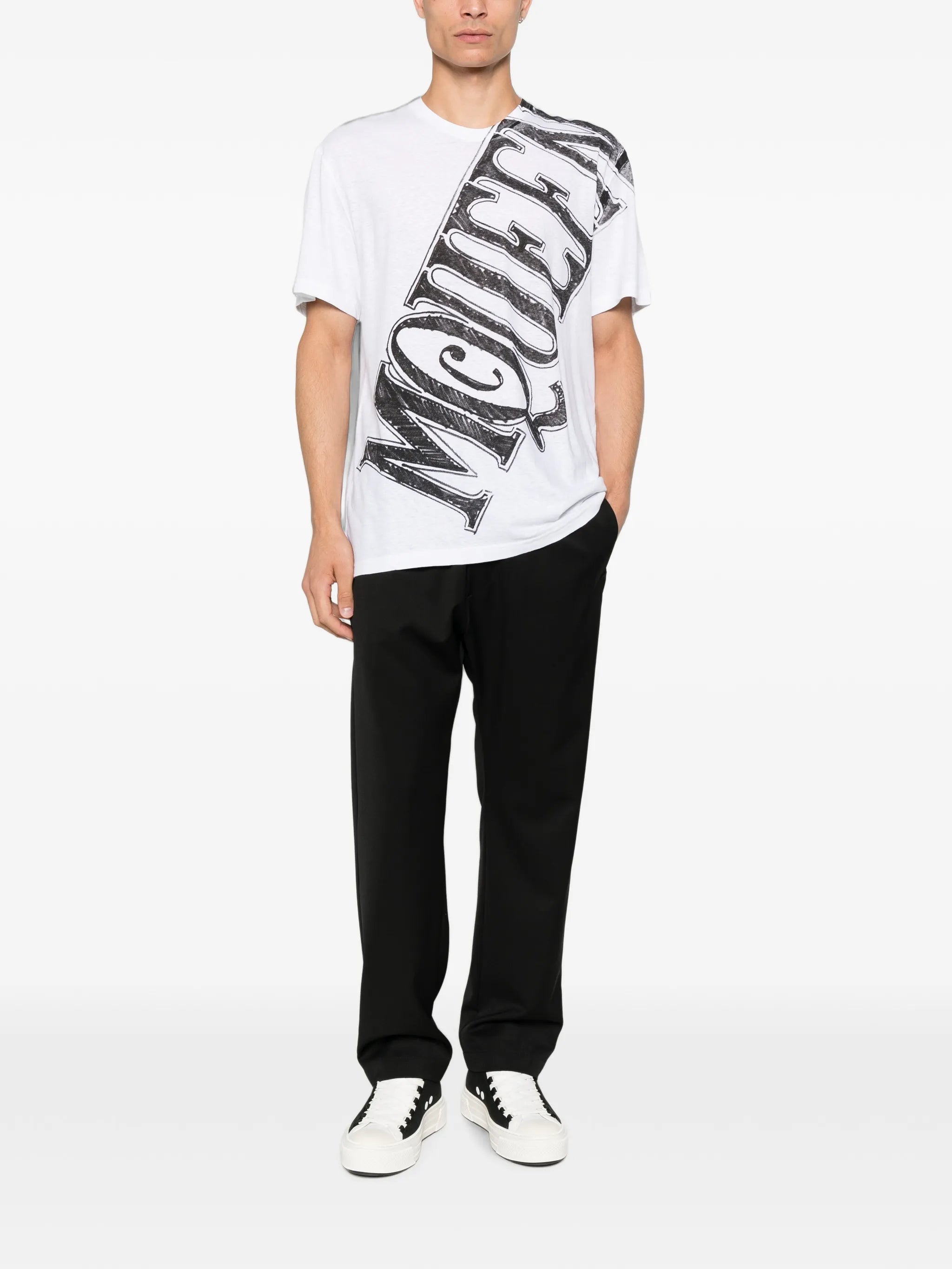 logo-print T-shirt