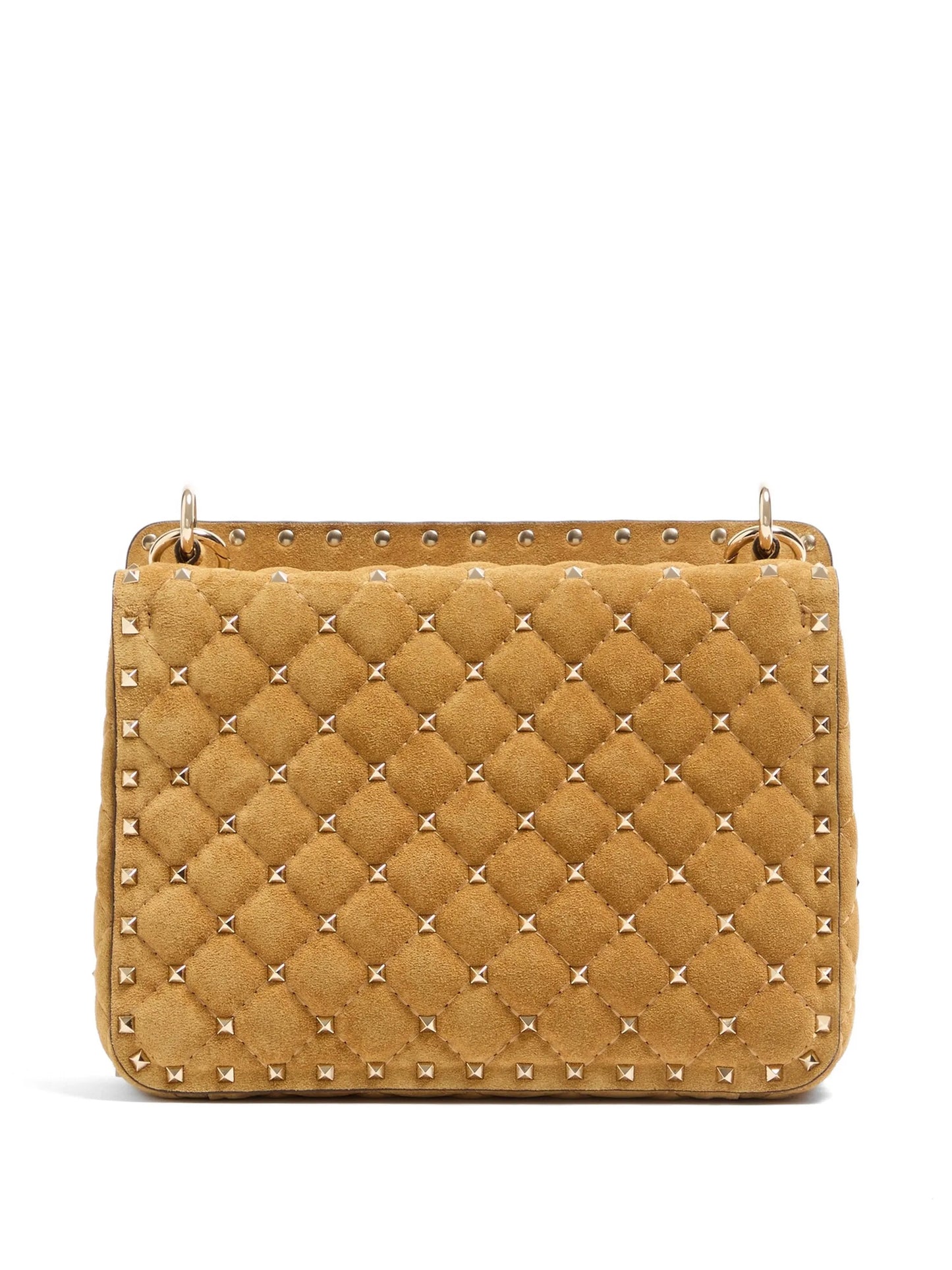Rockstud Spike medium suede bag